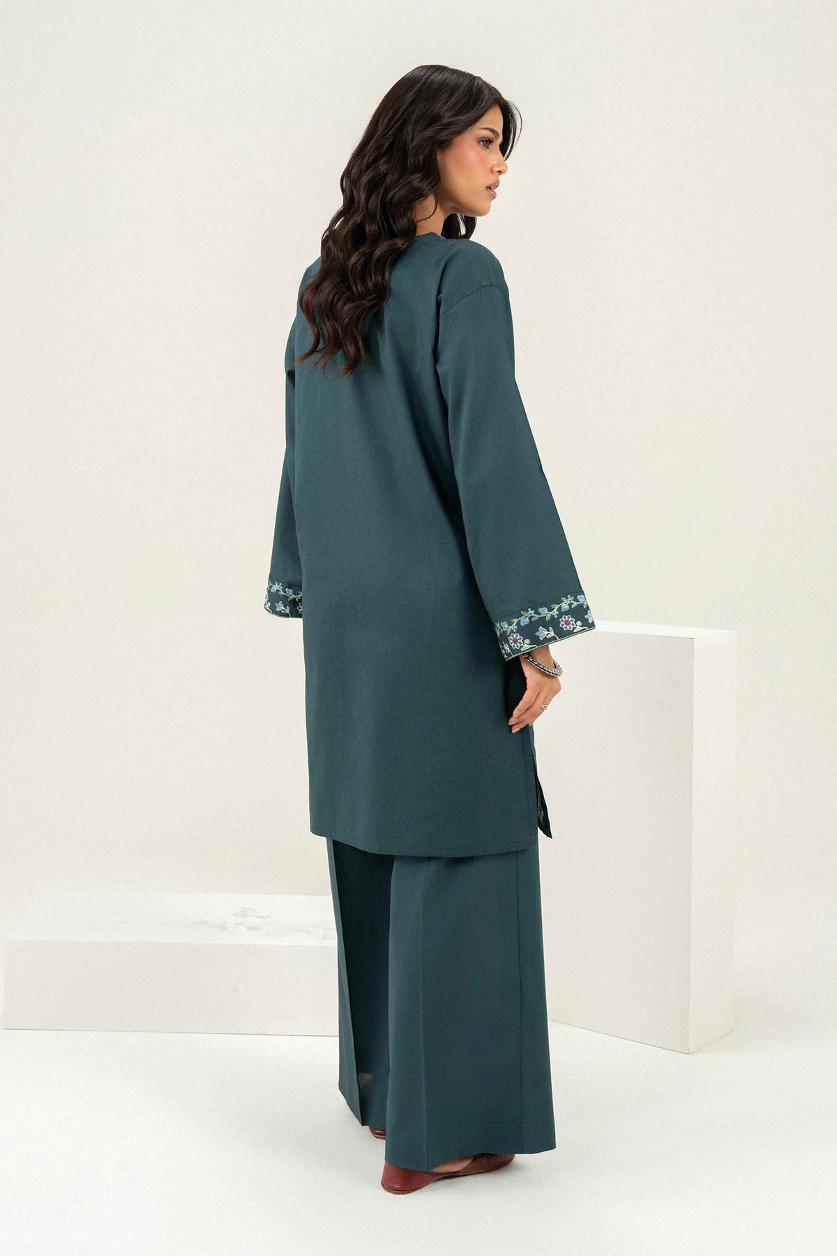 2 Piece - Embroidered Suit - PW25-390 for Women - Pret Collection | Nishat | Shop Online