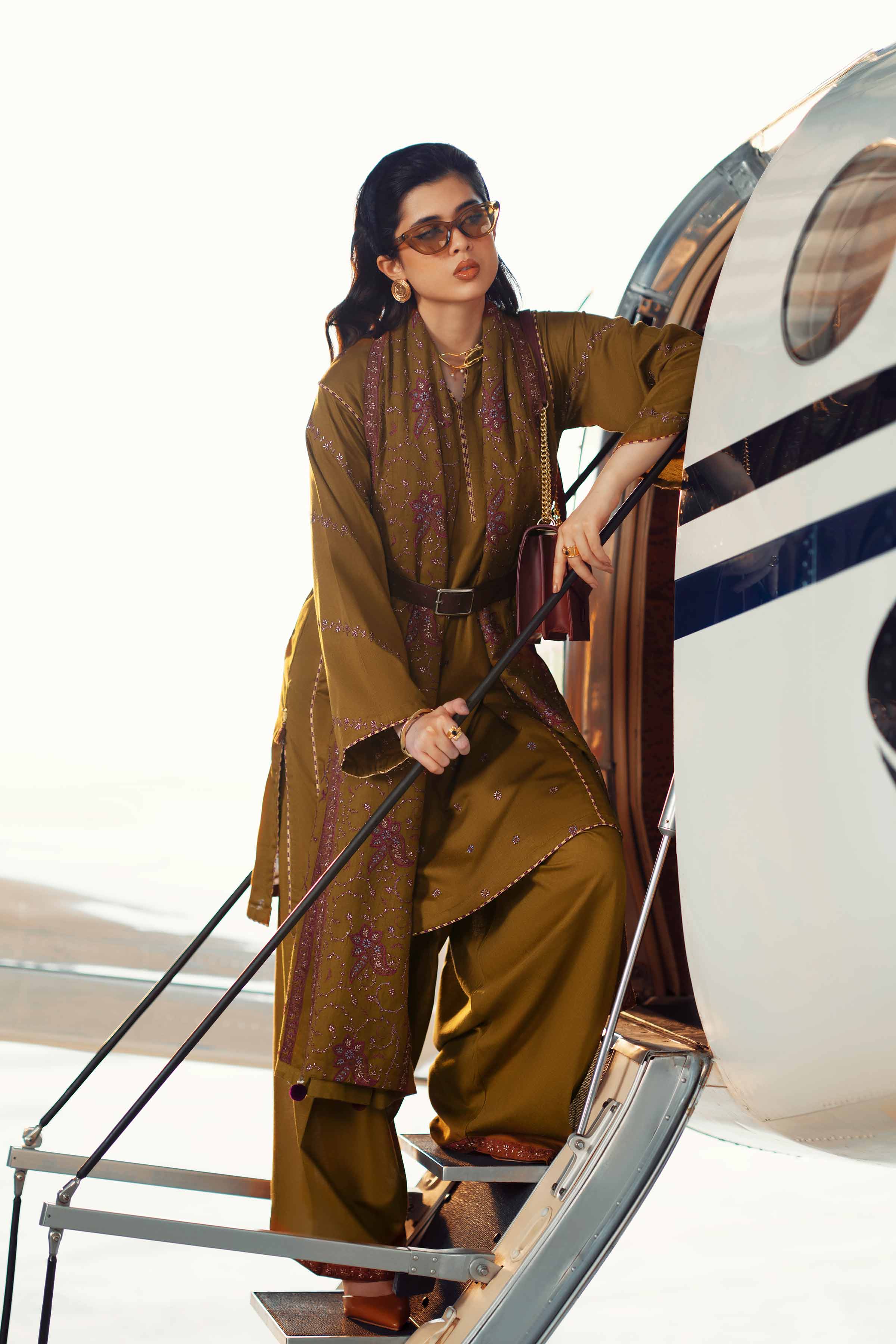 3 Piece - Embroidered Suit - PW25-438 for Women - Pret Collection | Nishat | Shop Online