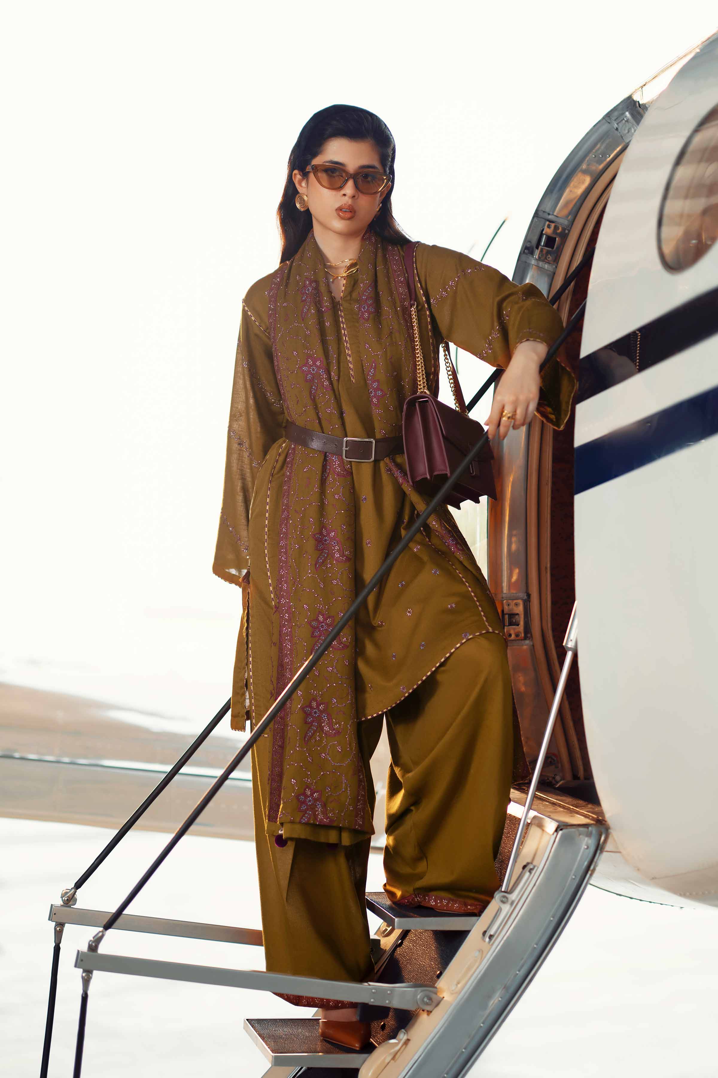 3 Piece - Embroidered Suit - PW25-438 for Women - Pret Collection | Nishat | Shop Online