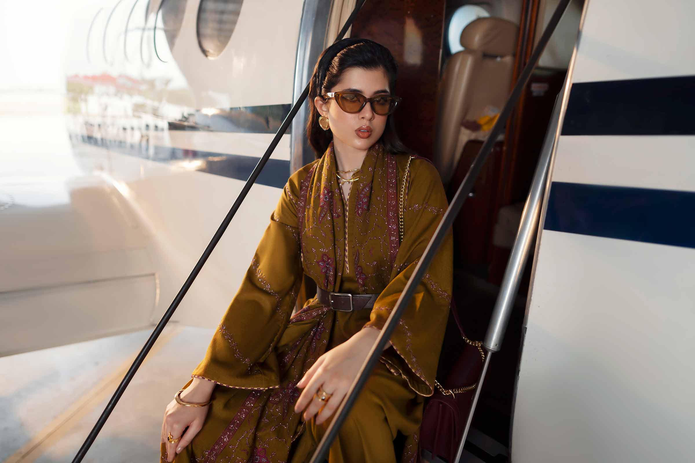 3 Piece - Embroidered Suit - PW25-438 for Women - Pret Collection | Nishat | Shop Online