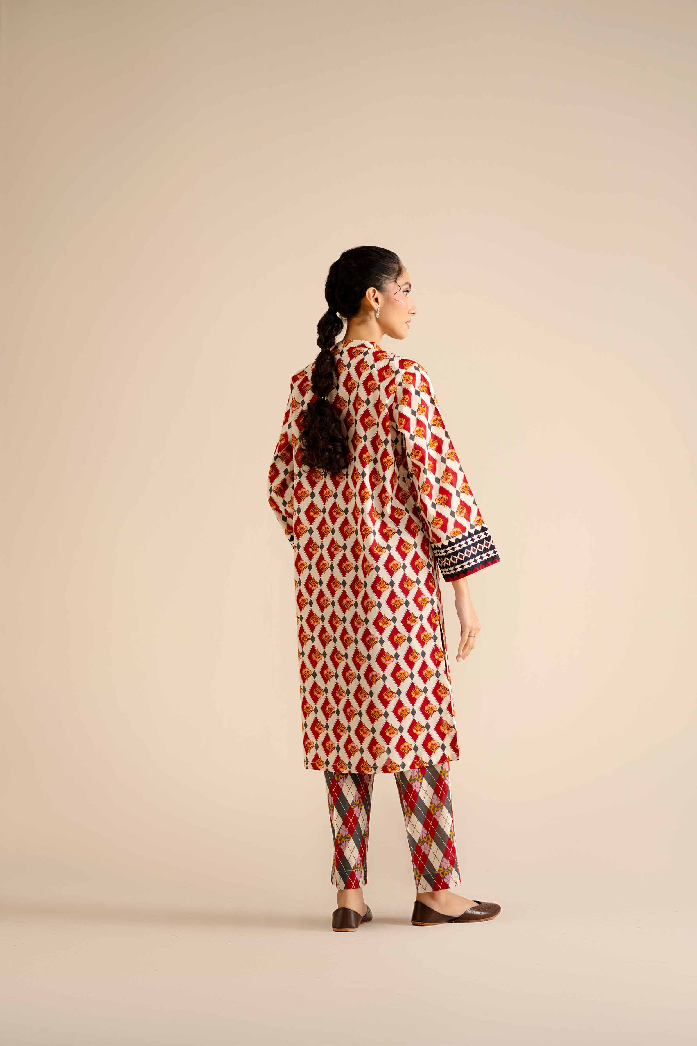 2 Piece - Printed Suit - PW25-45 for Women - Pret Collection | Nishat | Shop Online