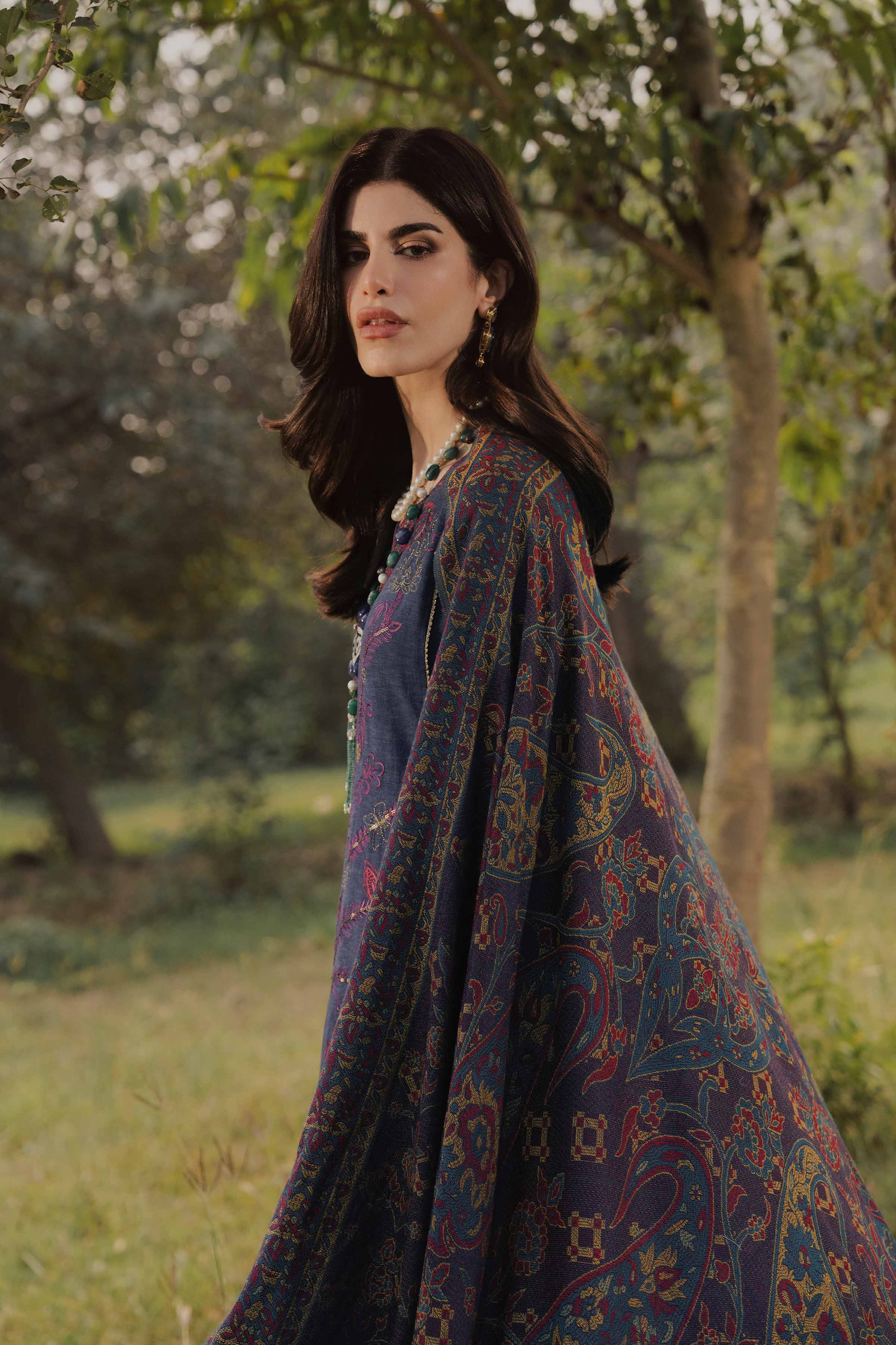 3 Piece - Embroidered Suit - PW25-478