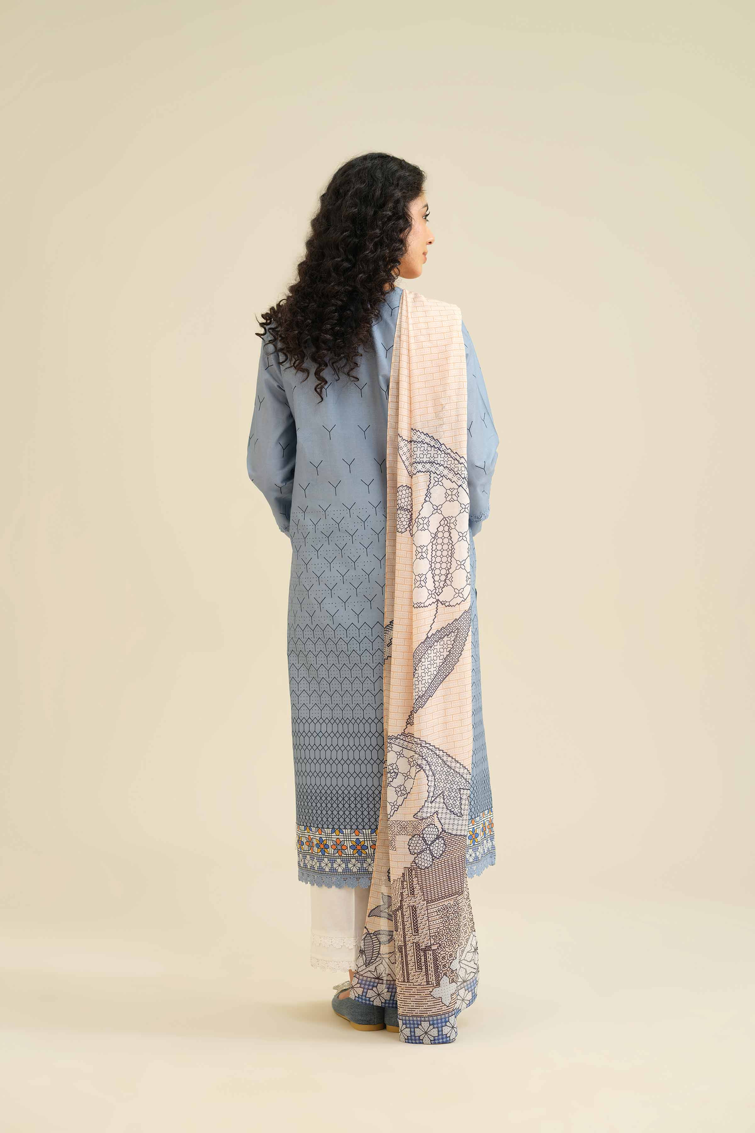 2 Piece - Printed Suit - PW25-48 for Women - Pret Collection | Nishat | Shop Online