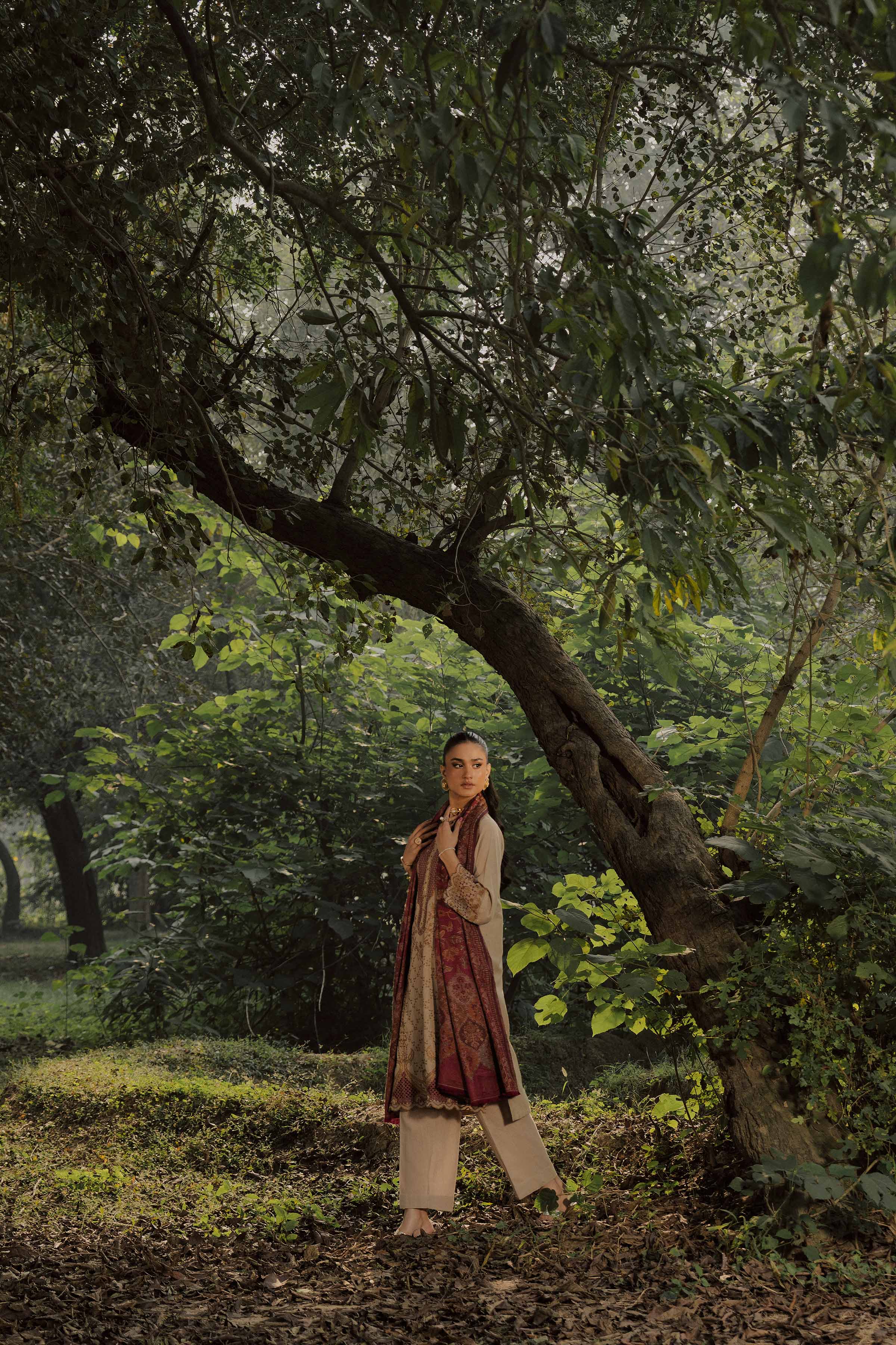 3 Piece - Embroidered Suit - PW25-480 for Women - Pret Collection | Nishat | Shop Online