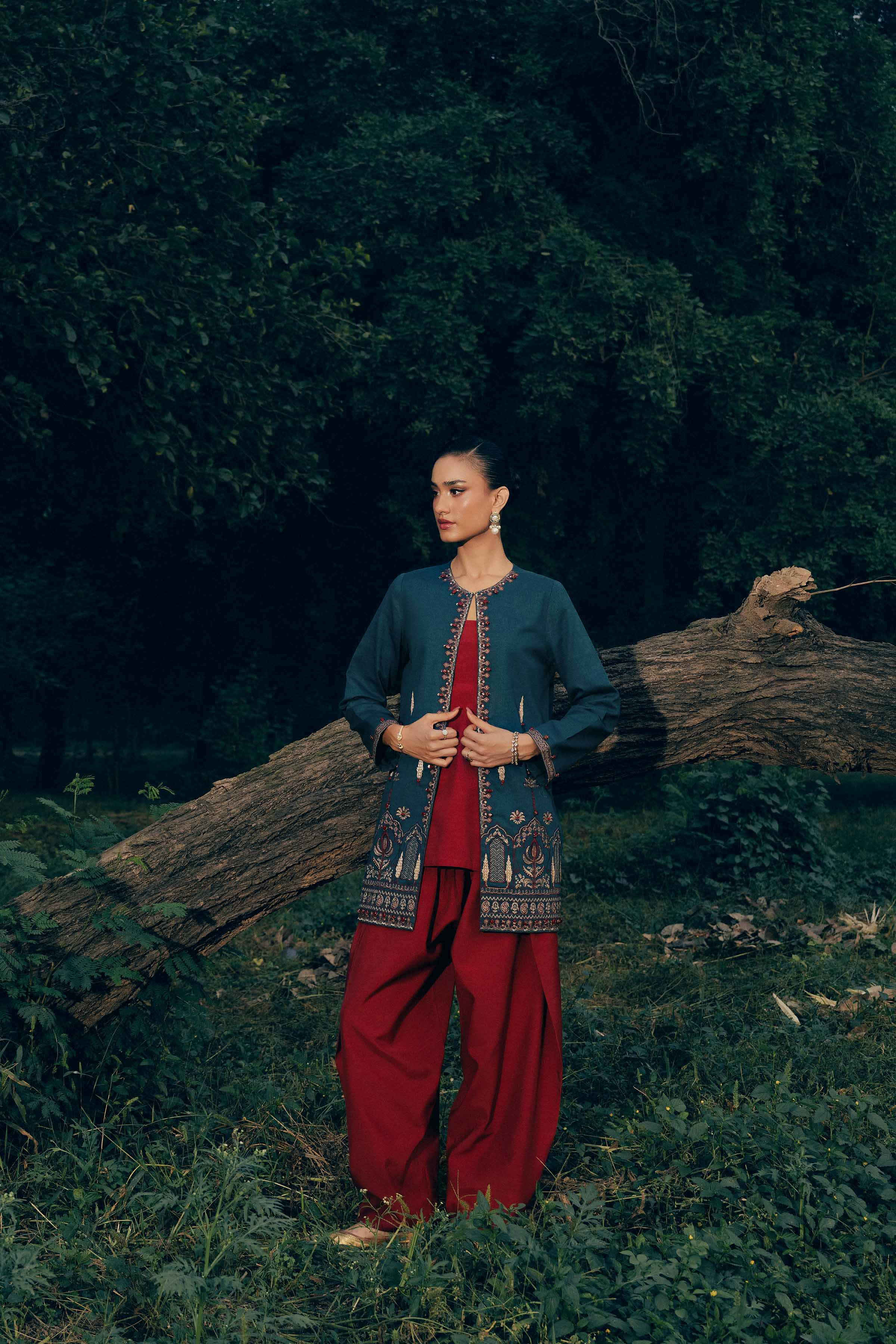 Embroidered Jacket - PW25-545