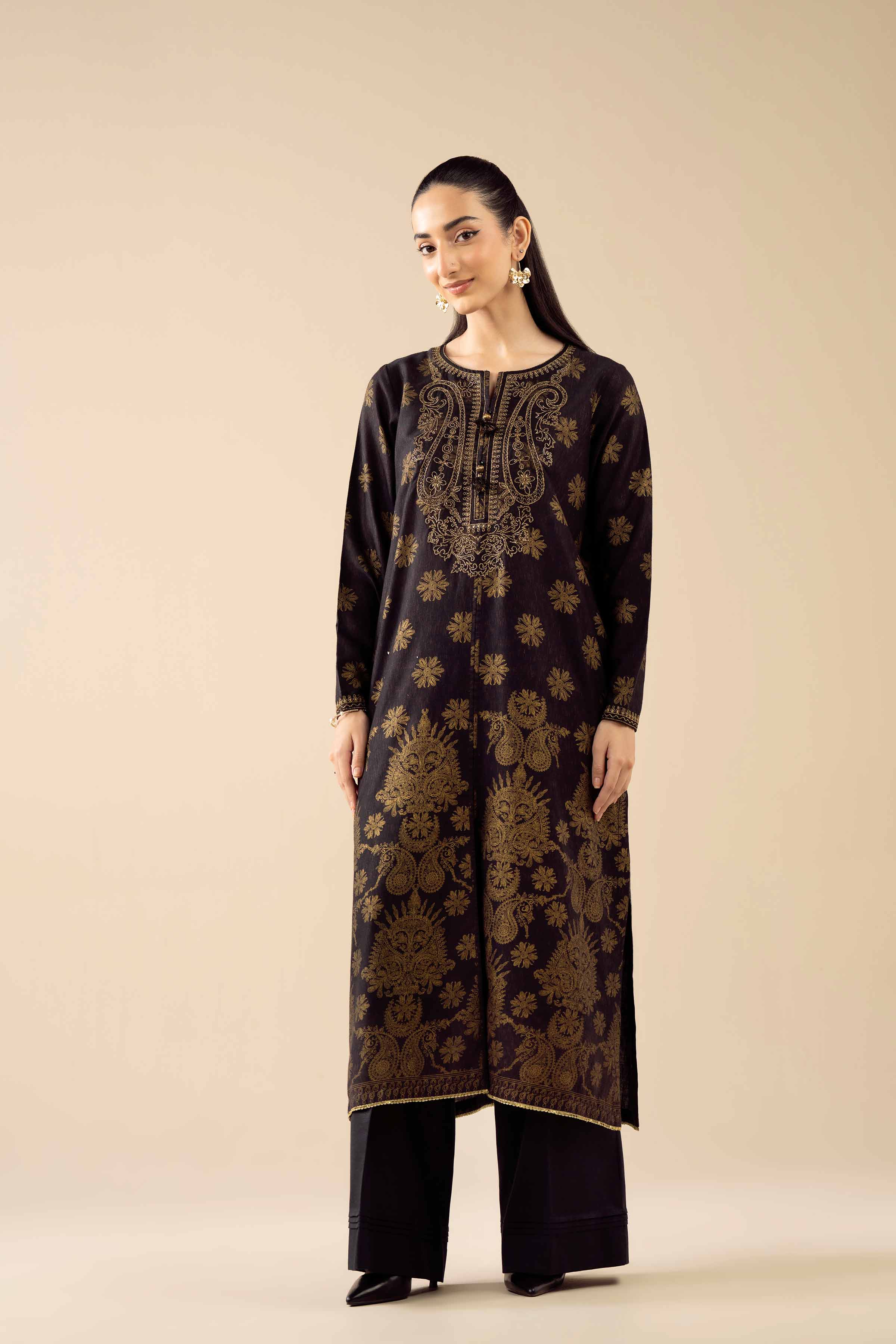 Embroidered Shirt - PW25-580 for Women - Pret Collection | Nishat | Shop Online