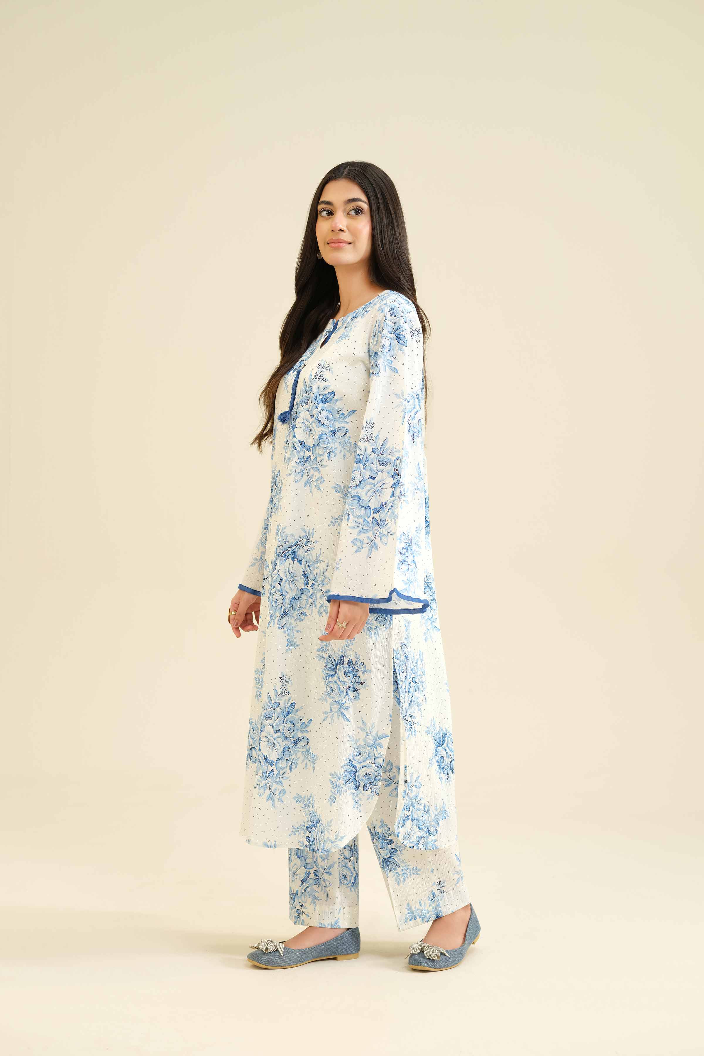 2 Piece - Printed Suit - PW25-62 for Women - Pret Collection | Nishat | Shop Online