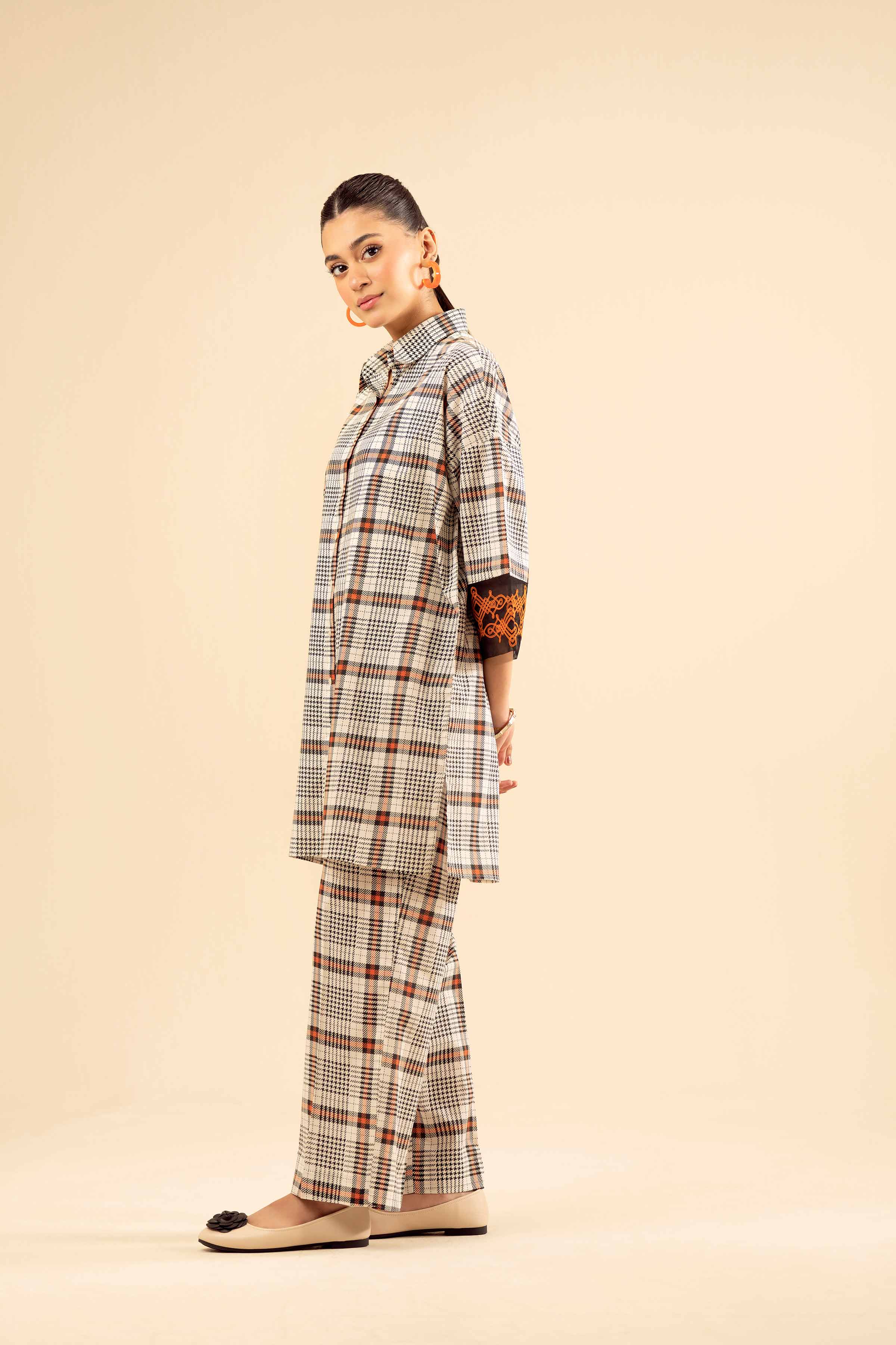 2 Piece - Printed Embroidered Suit - PW25-66 for Women - Pret Collection | Nishat | Shop Online