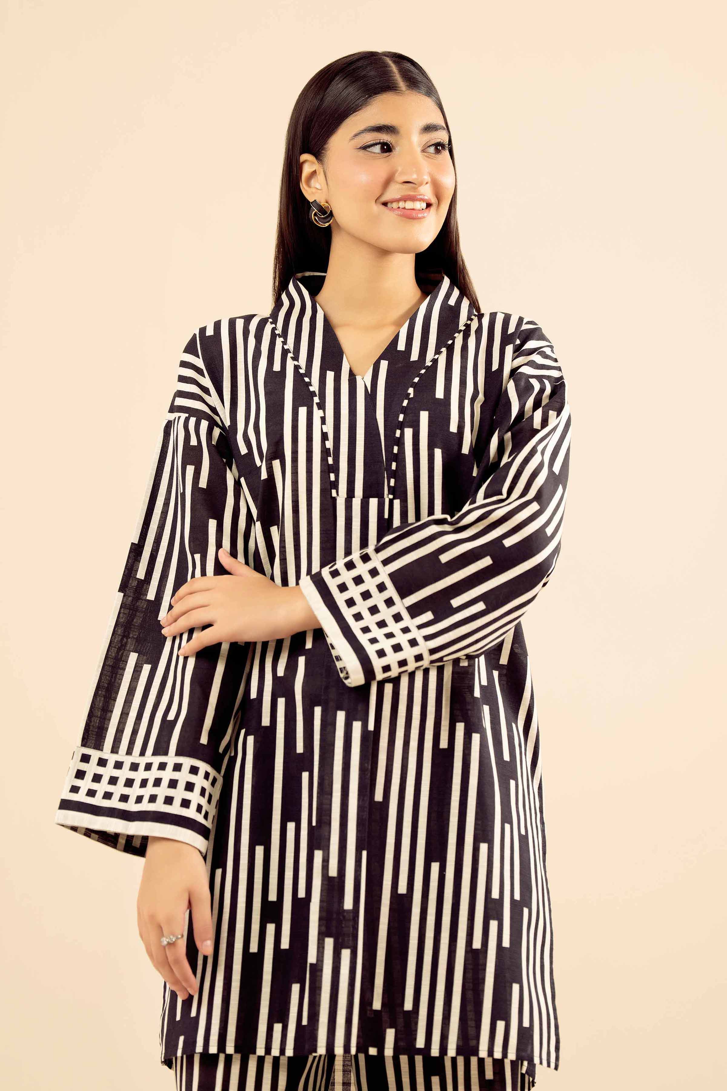 2 Piece - Printed Suit - PW25-70 for Women - Pret Collection | Nishat | Shop Online