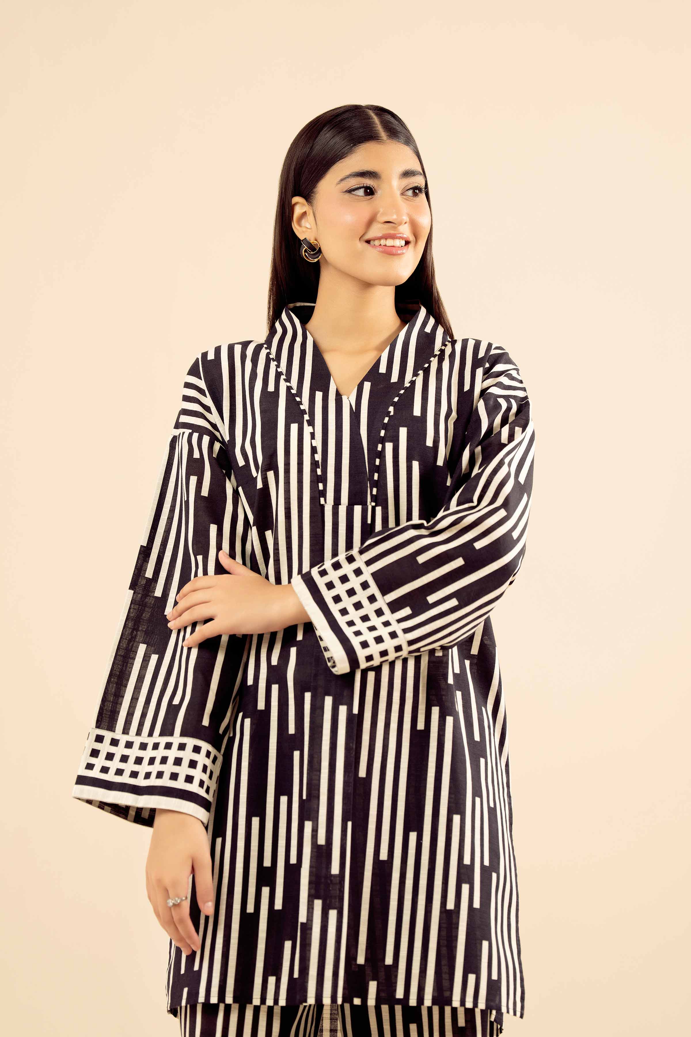 2 Piece - Printed Suit - PW25-70 for Women - Pret Collection | Nishat | Shop Online