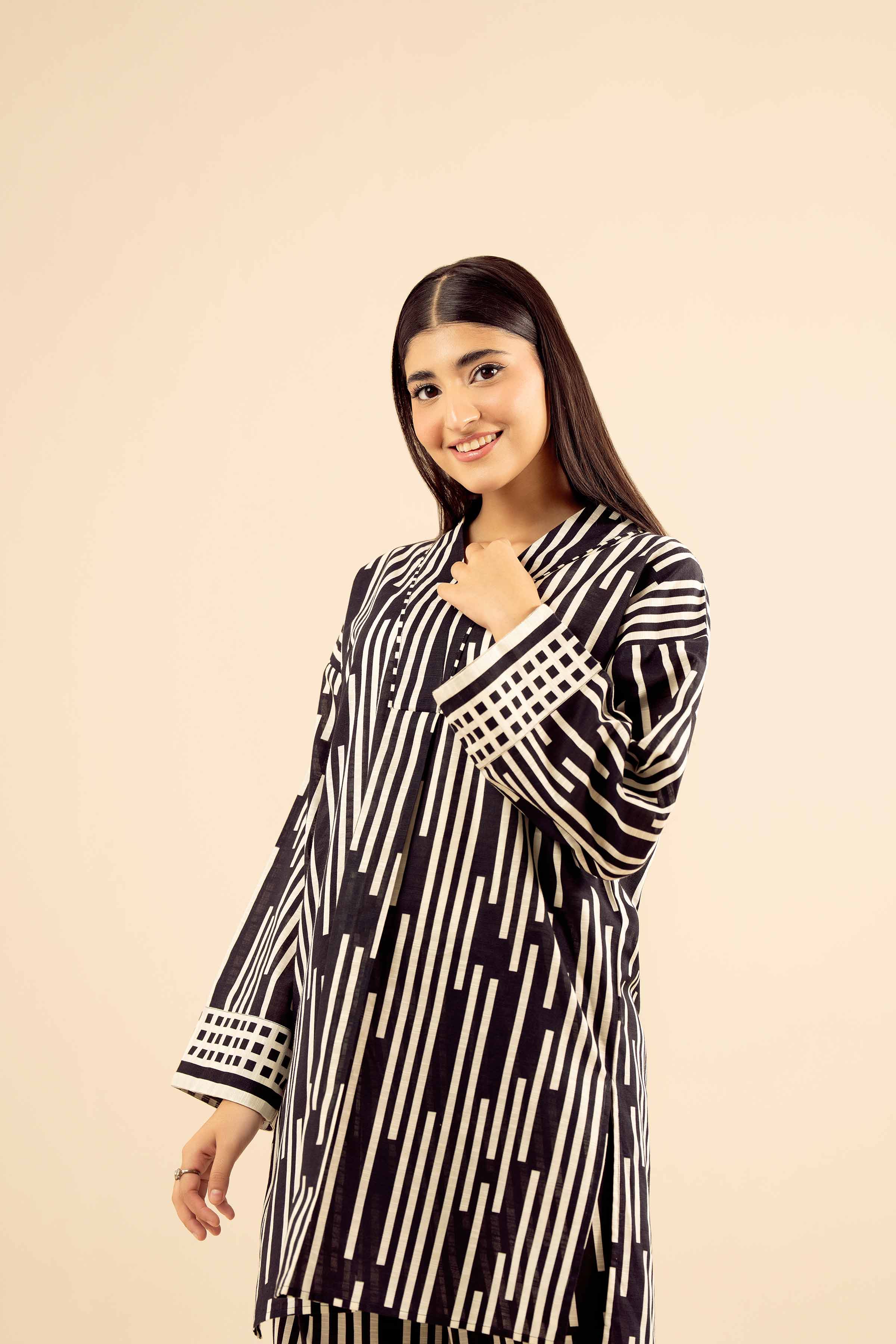 2 Piece - Printed Suit - PW25-70 for Women - Pret Collection | Nishat | Shop Online