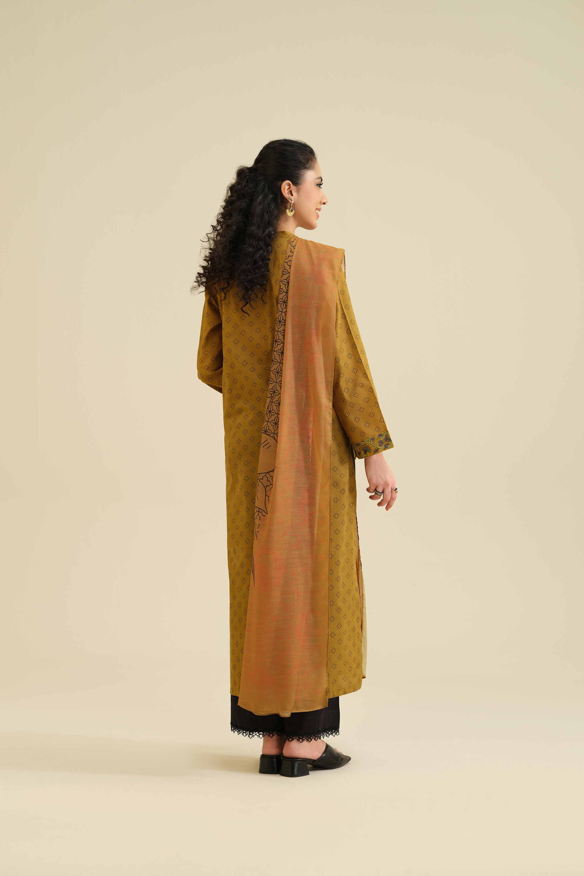 2 Piece - Printed Embroidered Suit - PW25-72 for Women - Pret Collection | Nishat | Shop Online