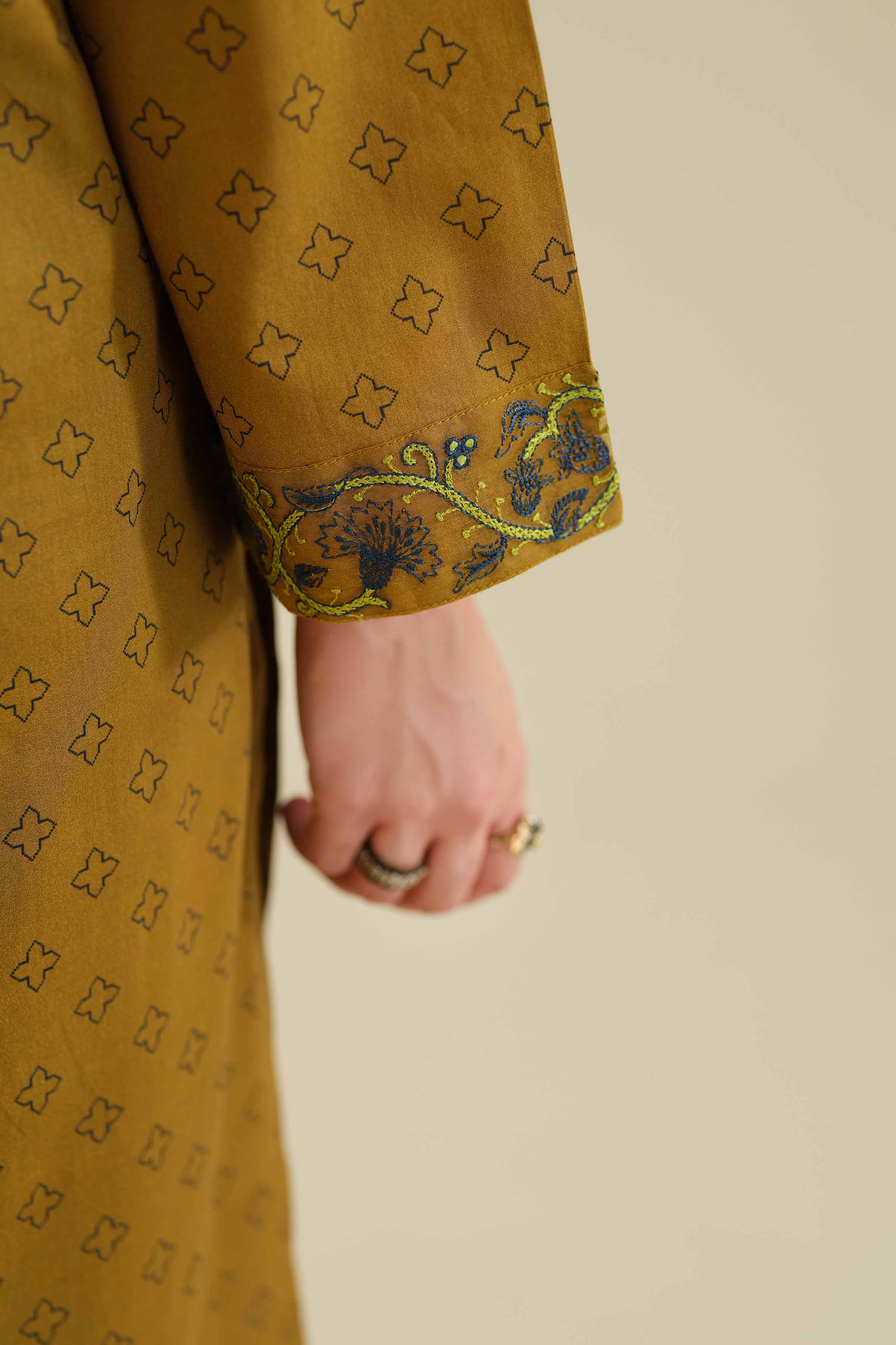 2 Piece - Printed Embroidered Suit - PW25-72 for Women - Pret Collection | Nishat | Shop Online