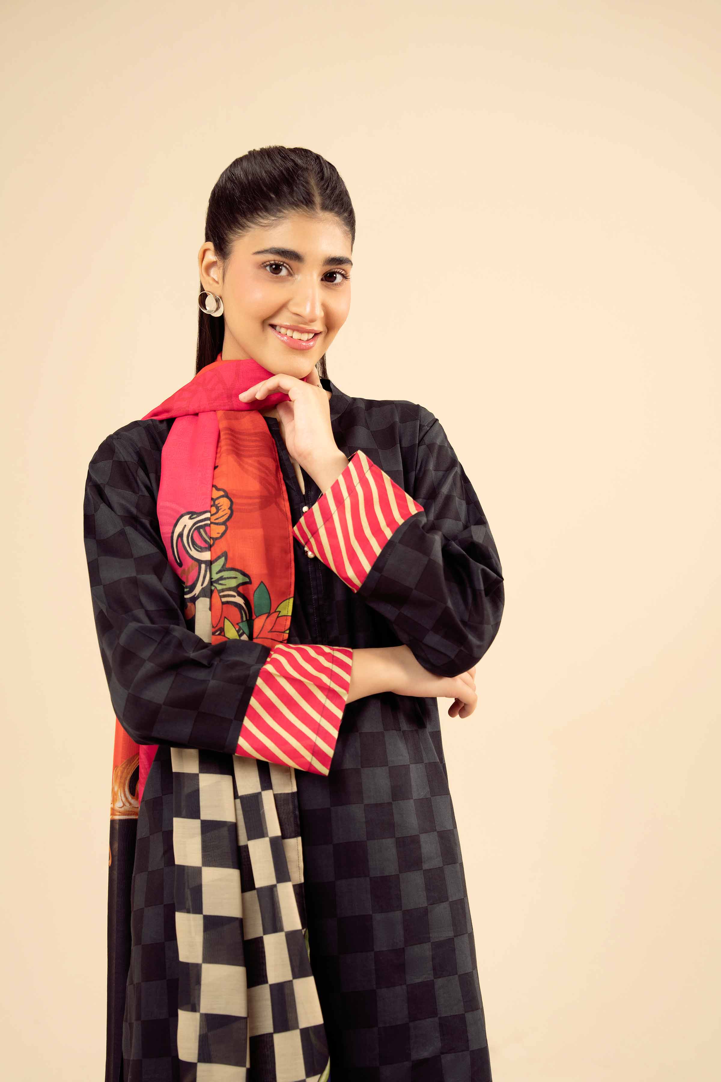 2 Piece - Printed Suit - PW25-73 for Women - Pret Collection | Nishat | Shop Online