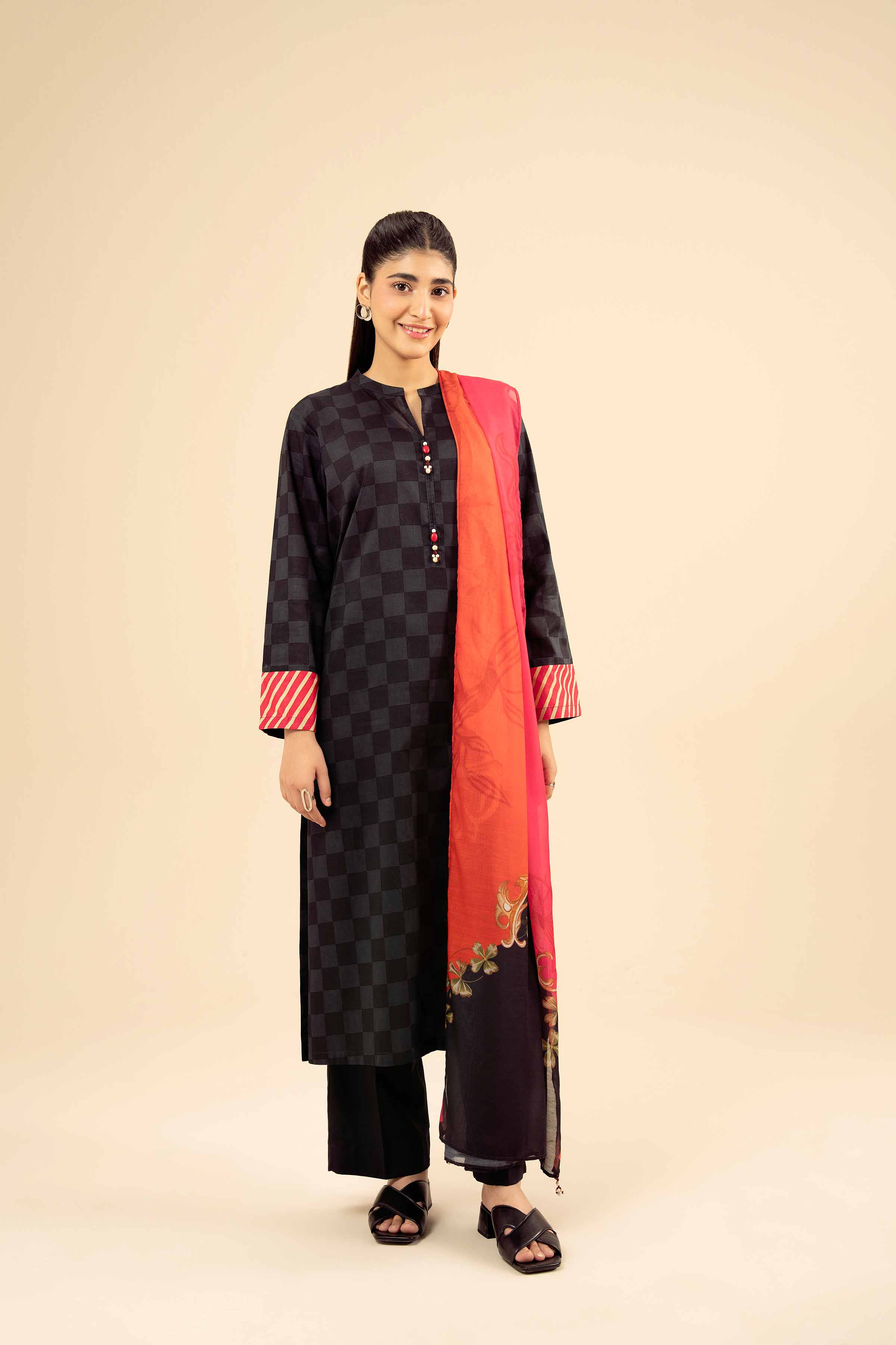 2 Piece - Printed Suit - PW25-73 for Women - Pret Collection | Nishat | Shop Online