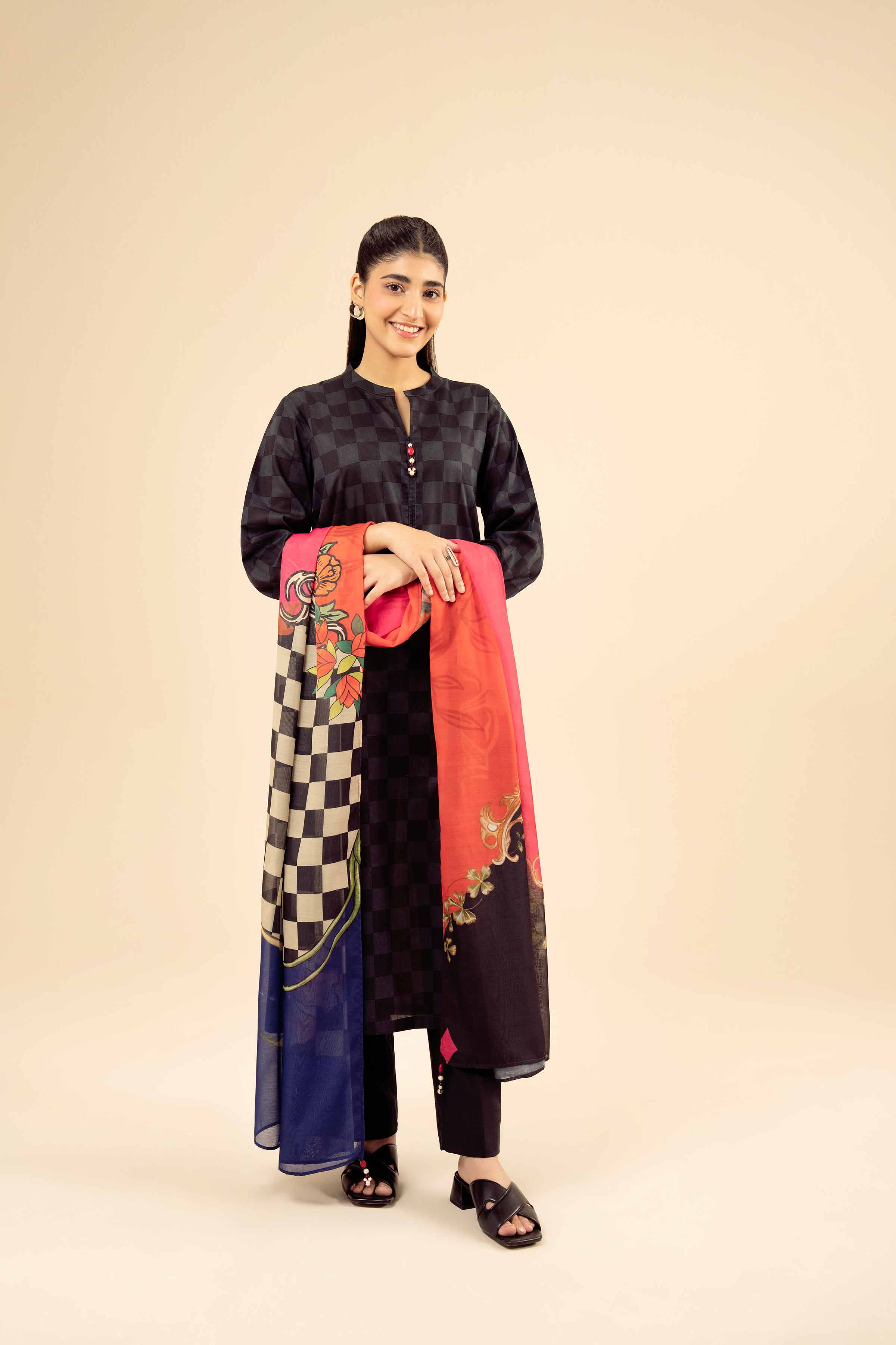 2 Piece - Printed Suit - PW25-73 for Women - Pret Collection | Nishat | Shop Online