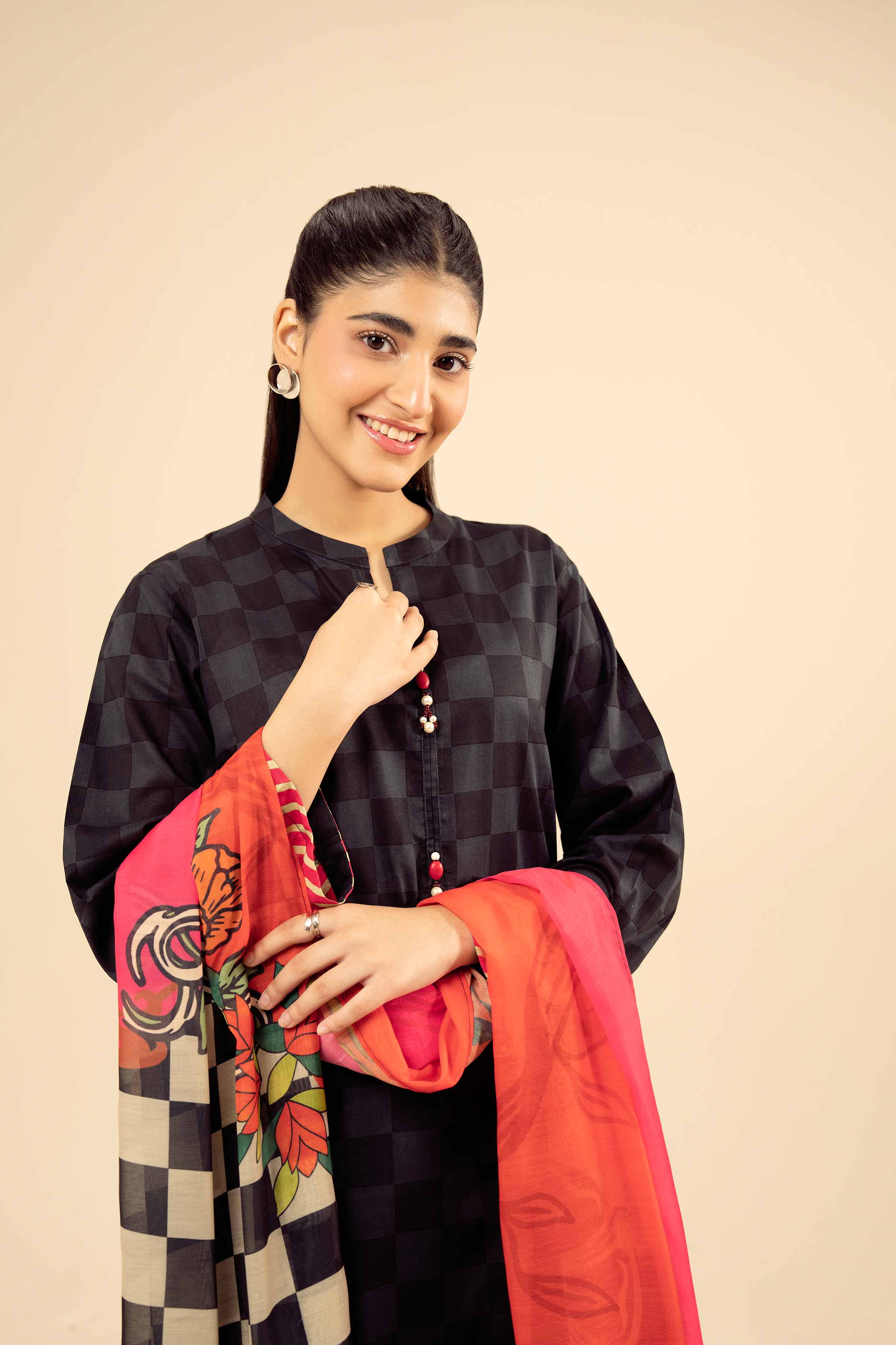 2 Piece - Printed Suit - PW25-73 for Women - Pret Collection | Nishat | Shop Online