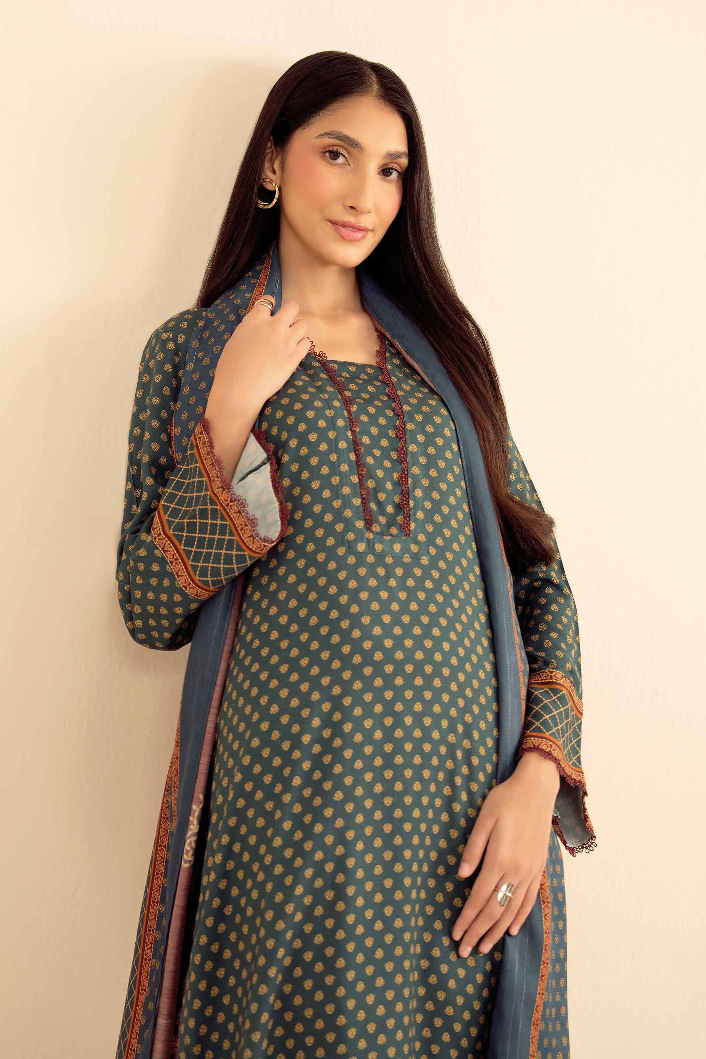 2 Piece - Printed Suit - PW25-81 for Women - Pret Collection | Nishat | Shop Online