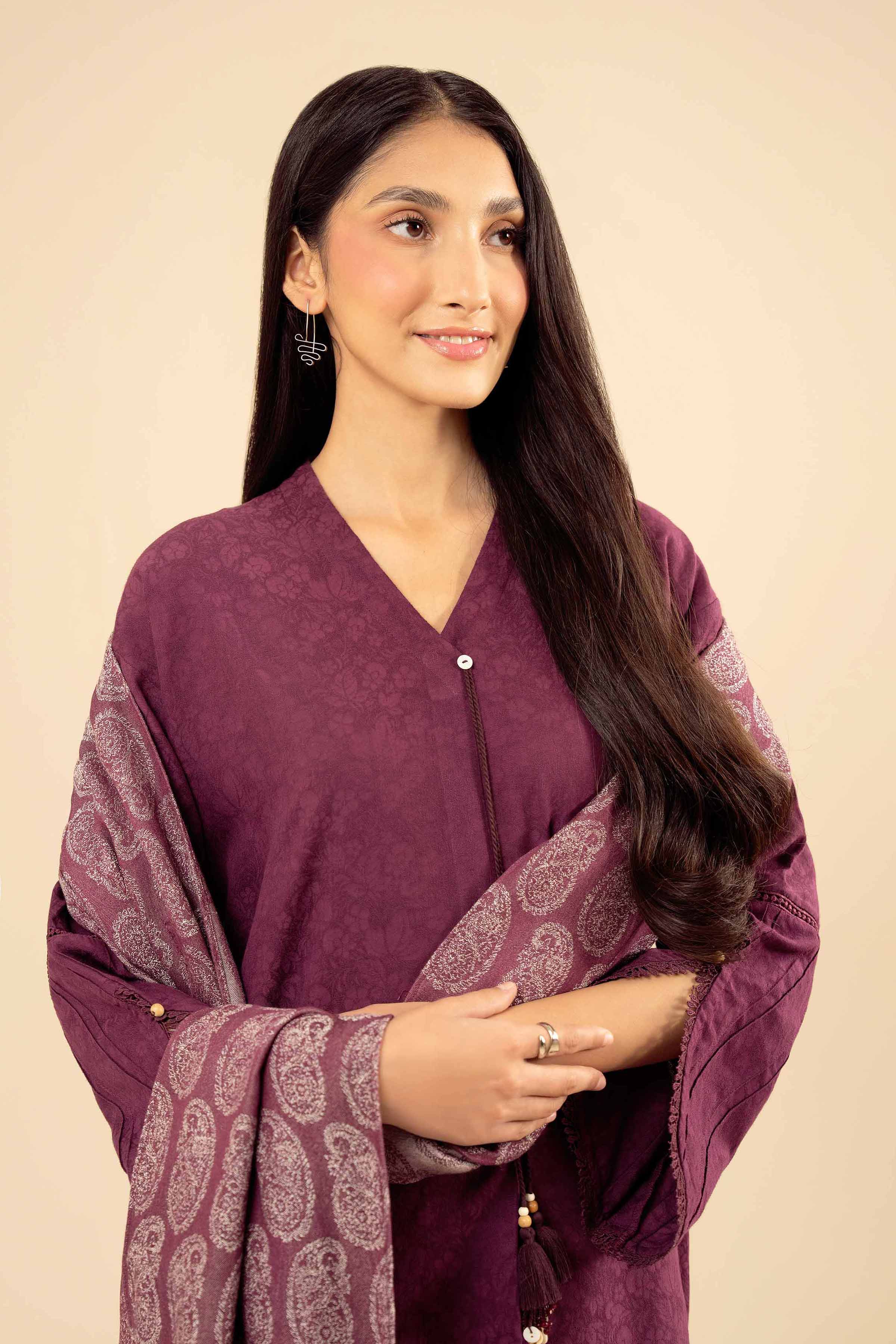2 Piece - Basic Suit - PW25-96 for Women - Pret Collection | Nishat | Shop Online