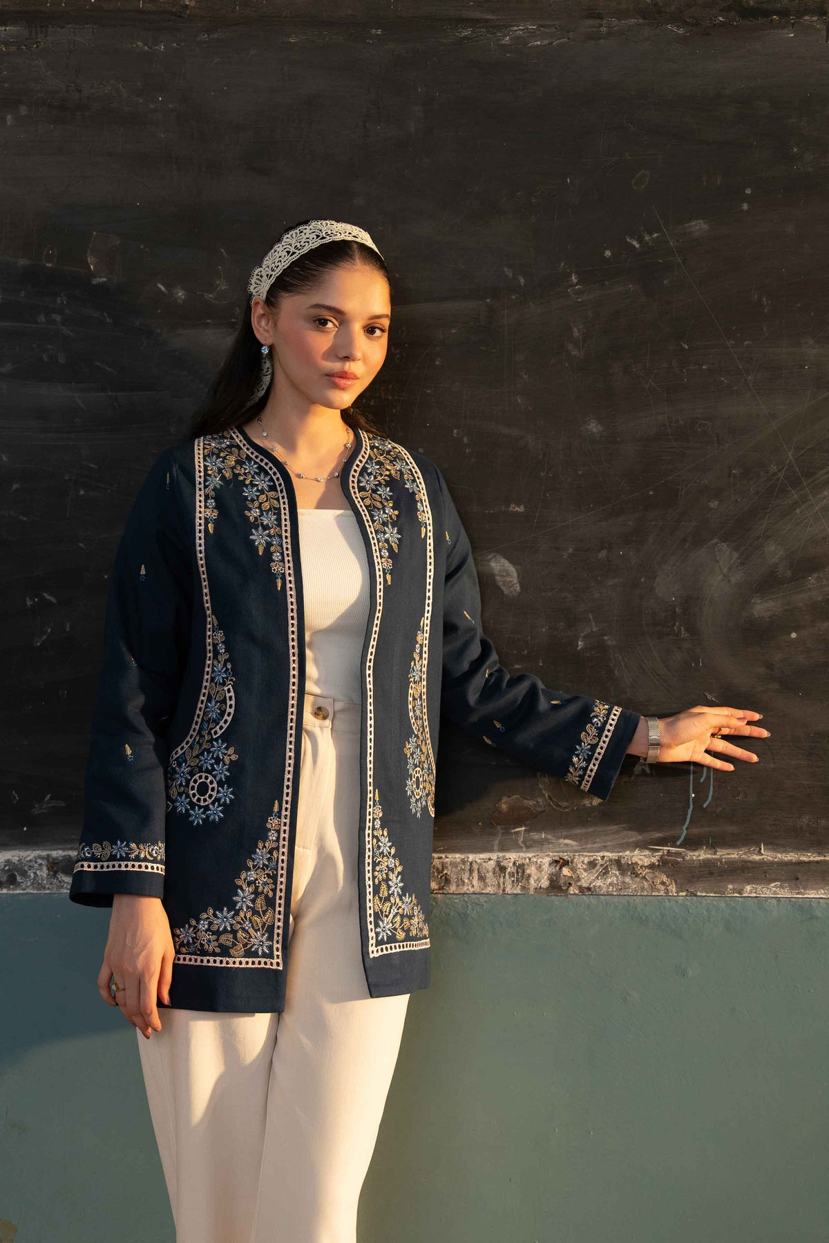 Embroidered Jacket - ST1JE-PRET26WV2-8 for Women - Pret Collection | Nishat | Shop Online