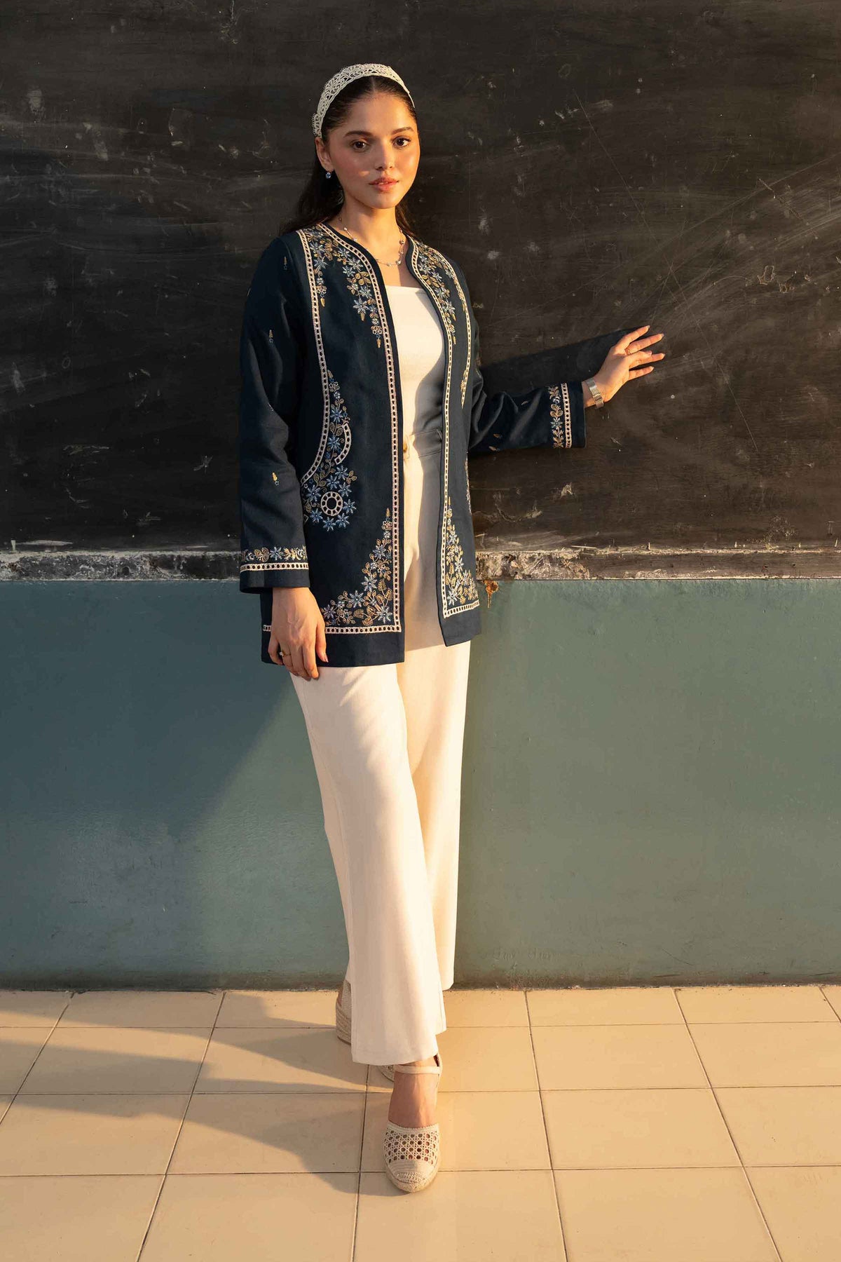 Embroidered Jacket - ST1JE-PRET26WV2-8 for Women - Pret Collection | Nishat | Shop Online
