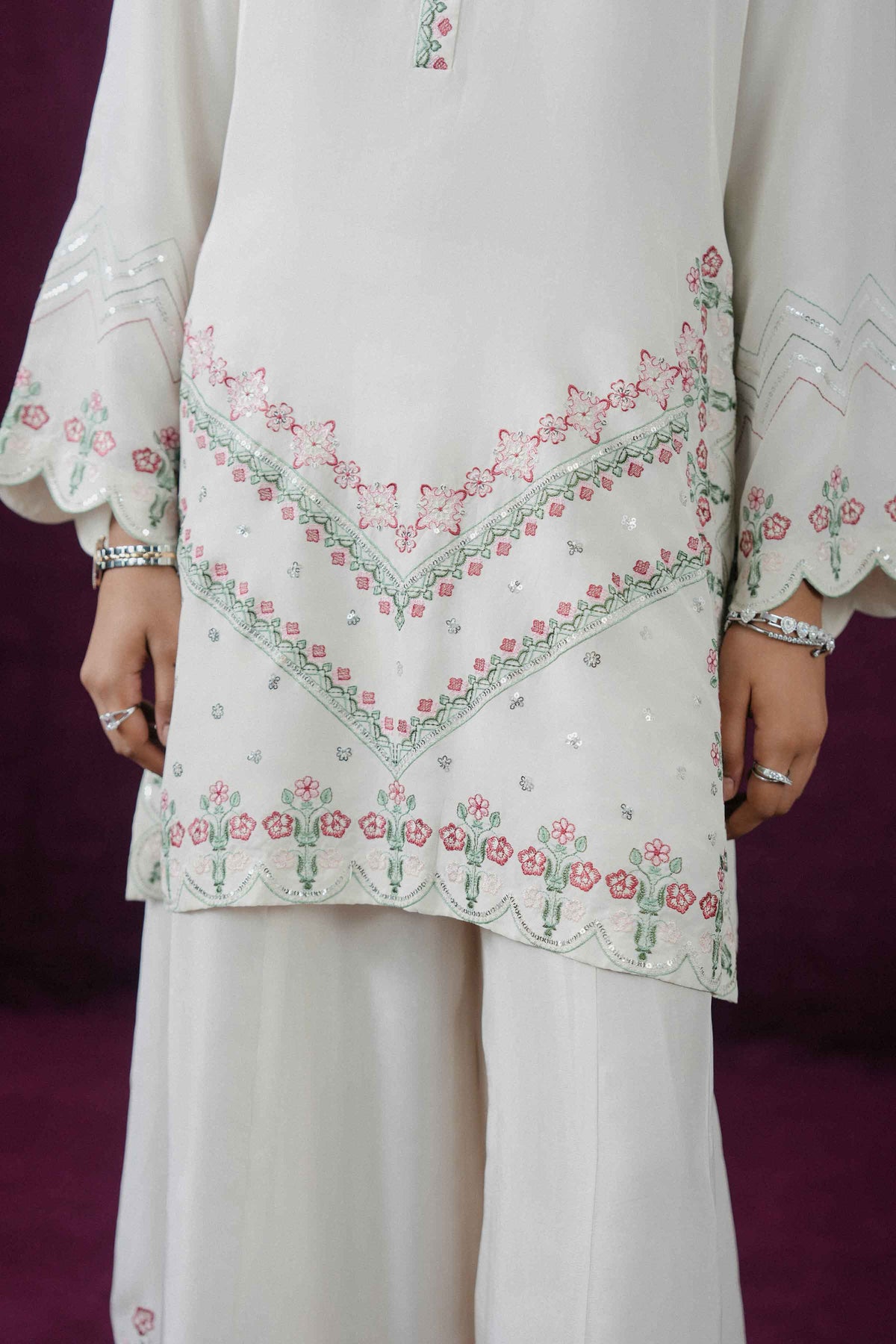 2 PIECE - EMBROIDERED SUIT - ST1PE-BOUT26WV1-18 for Women - Boutique Collection | Nishat | Shop Online