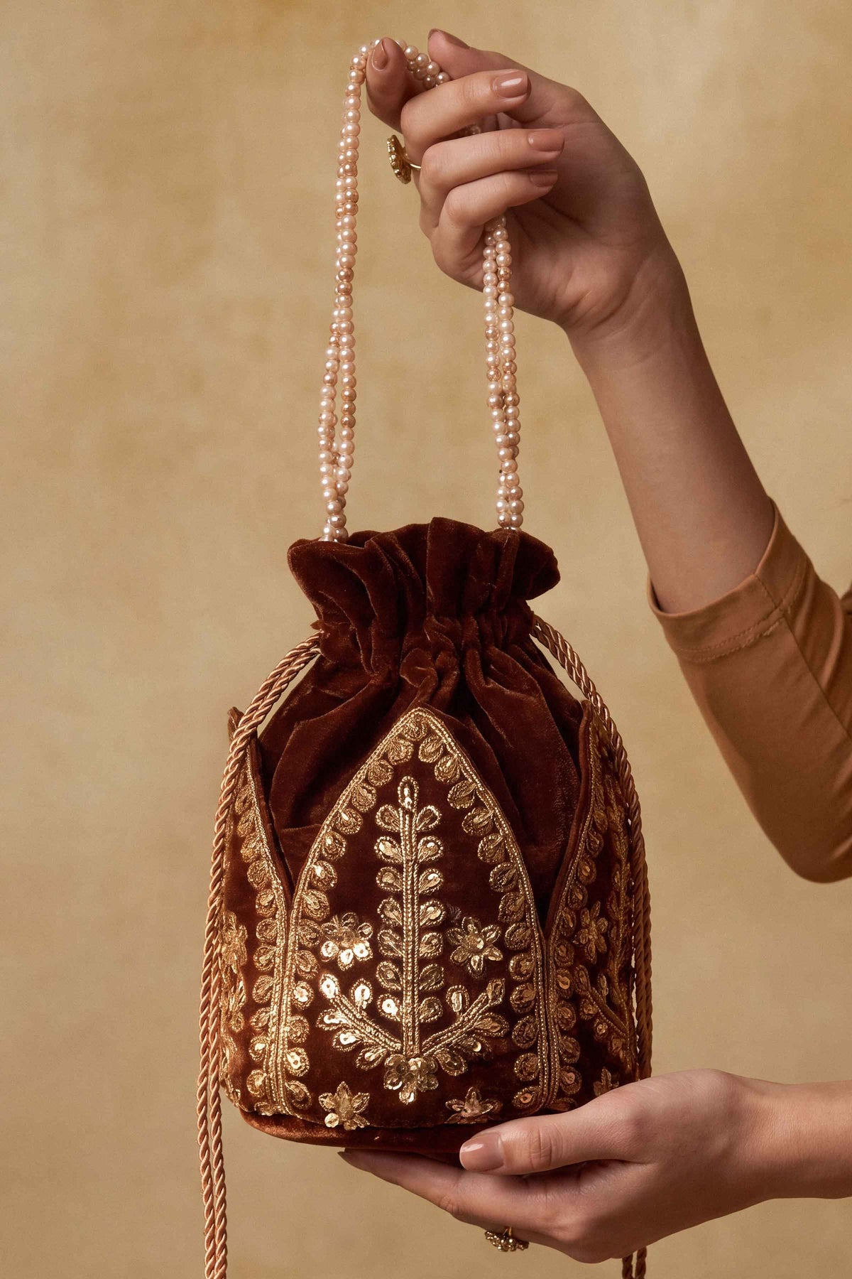 Embroidered Pouch - ST1PE-LUXE26WV1-1 for Women - Pret Collection | Nishat | Shop Online