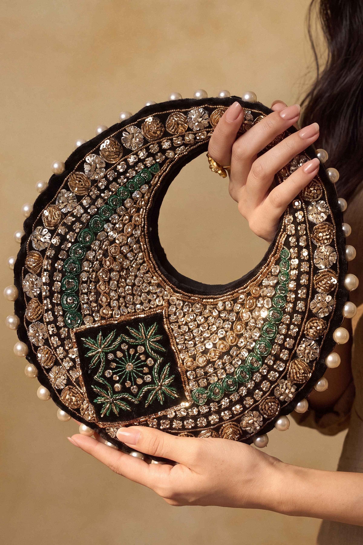 Embroidered Pouch - ST1PE-LUXE26WV1-4 for Women - Pret Collection | Nishat | Shop Online