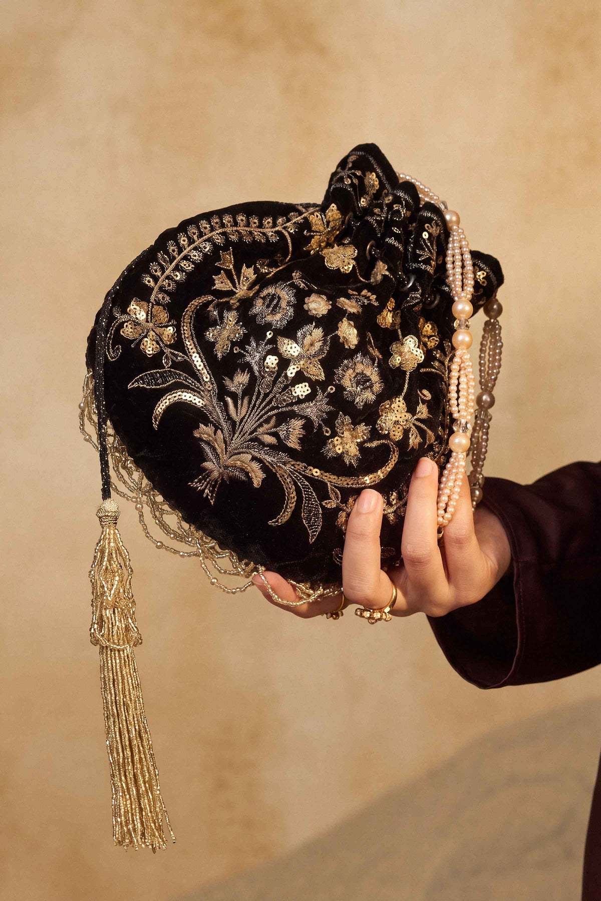 Embroidered Pouch - ST1PE-LUXE26WV1-6 for Women - Pret Collection | Nishat | Shop Online