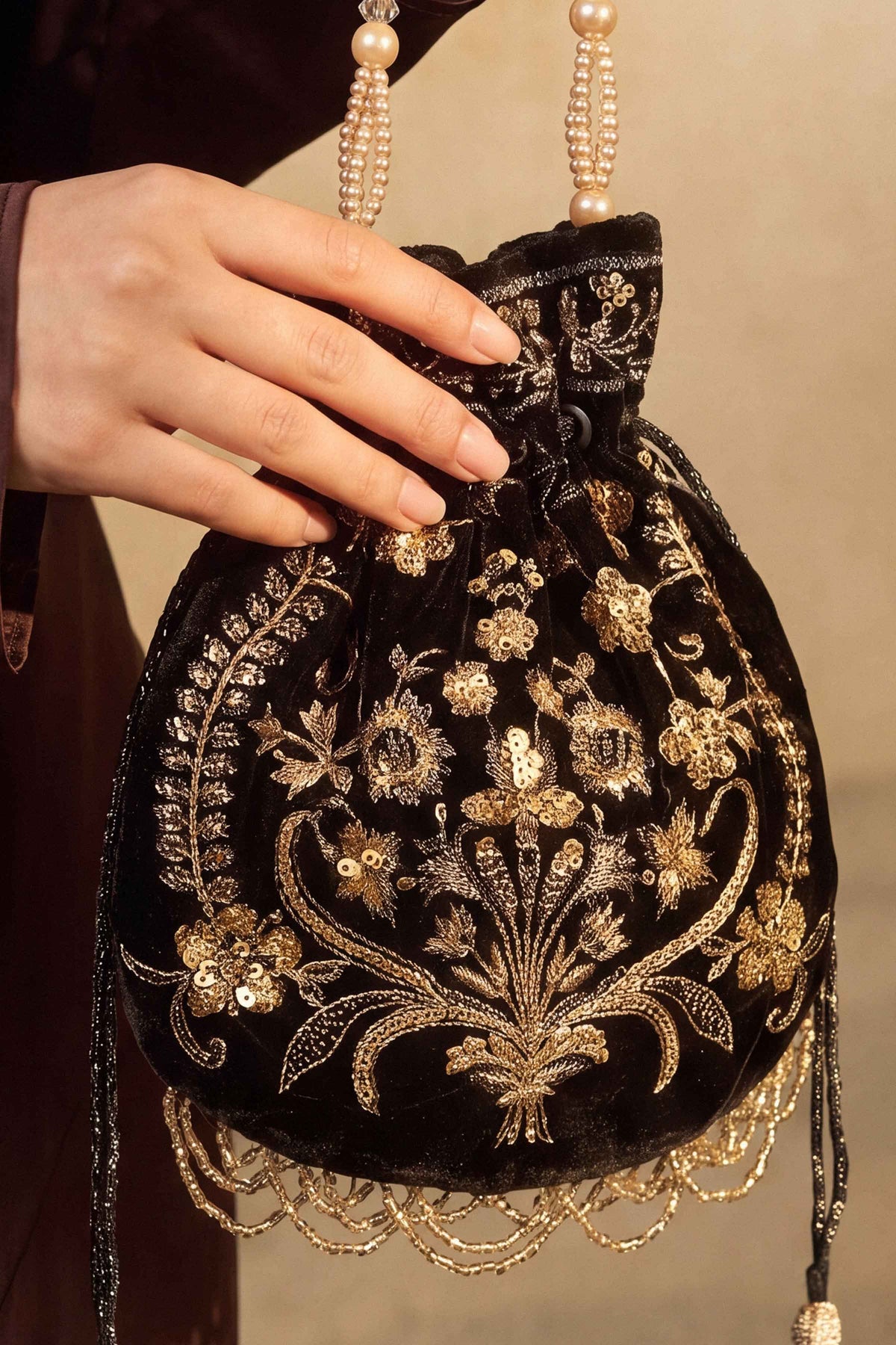 Embroidered Pouch - ST1PE-LUXE26WV1-6 for Women - Pret Collection | Nishat | Shop Online