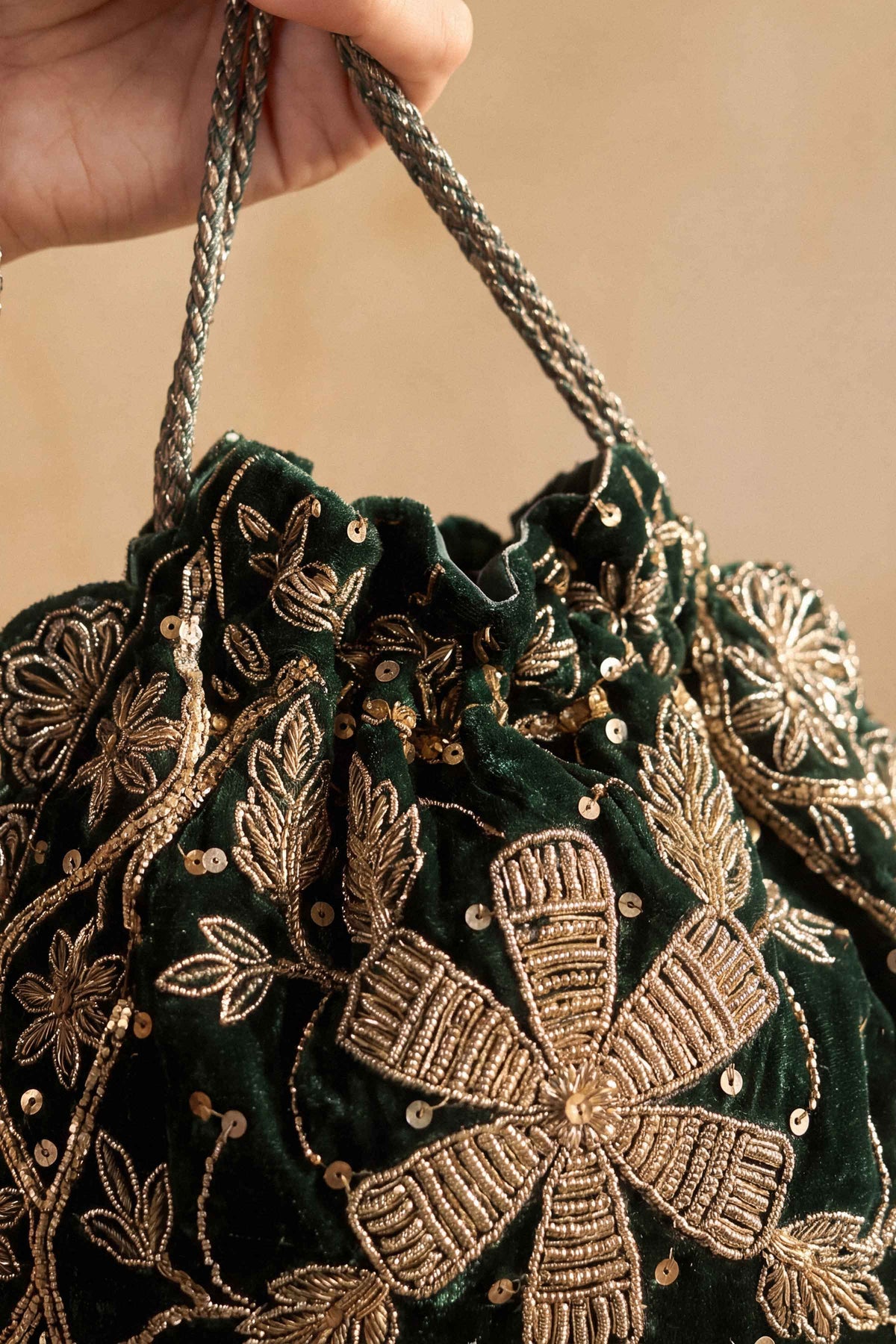 Embroidered Pouch - ST1PE-LUXE26WV1-7 for Women - Pret Collection | Nishat | Shop Online
