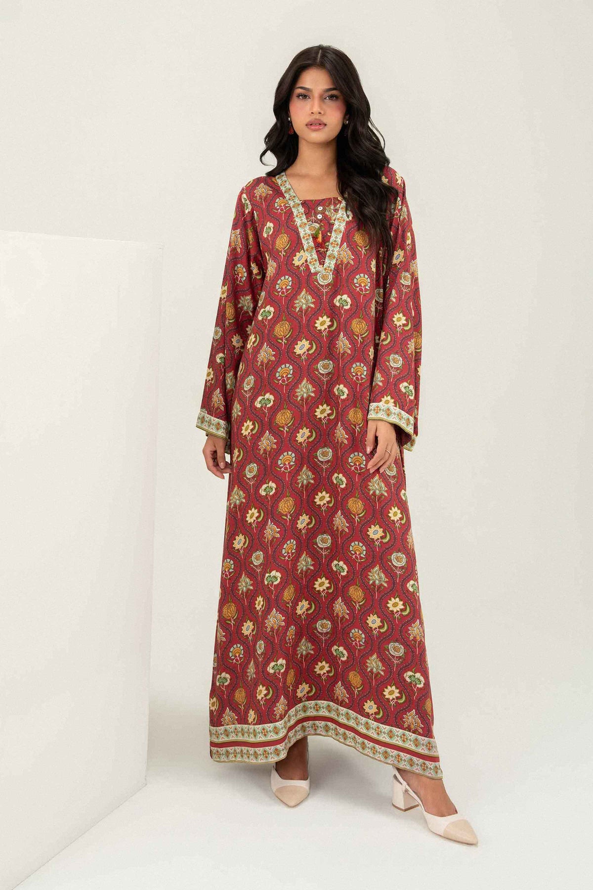 Printed Jalabiya - ST1S-JALA26WV2-2