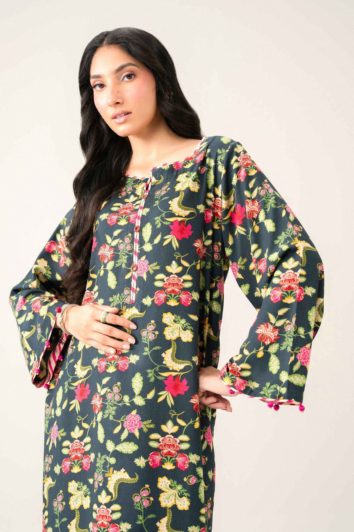Printed Dress - ST1S-JALA26WV2-8