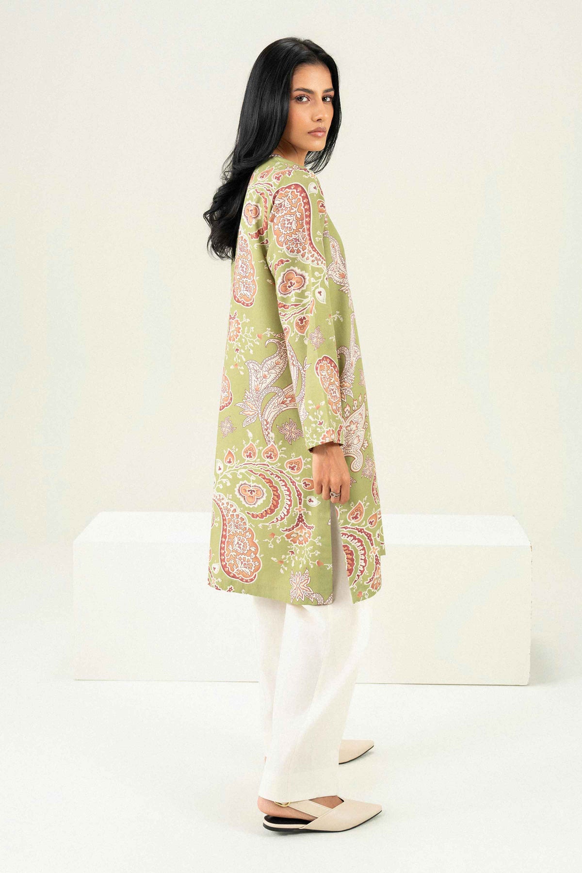 Printed Shirt - ST1S-PRET26WV1-2 for Women - Pret Collection | Nishat | Shop Online