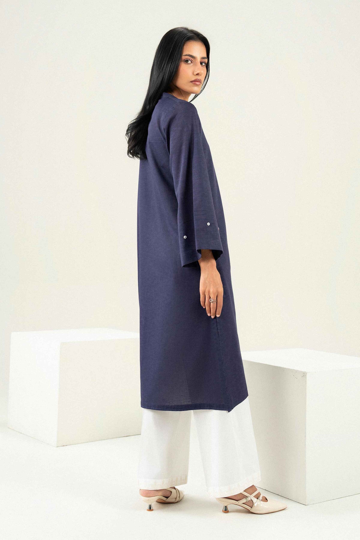 Solid Shirt - ST1S-PRET26WV2-4 for Women - Pret Collection | Nishat | Shop Online