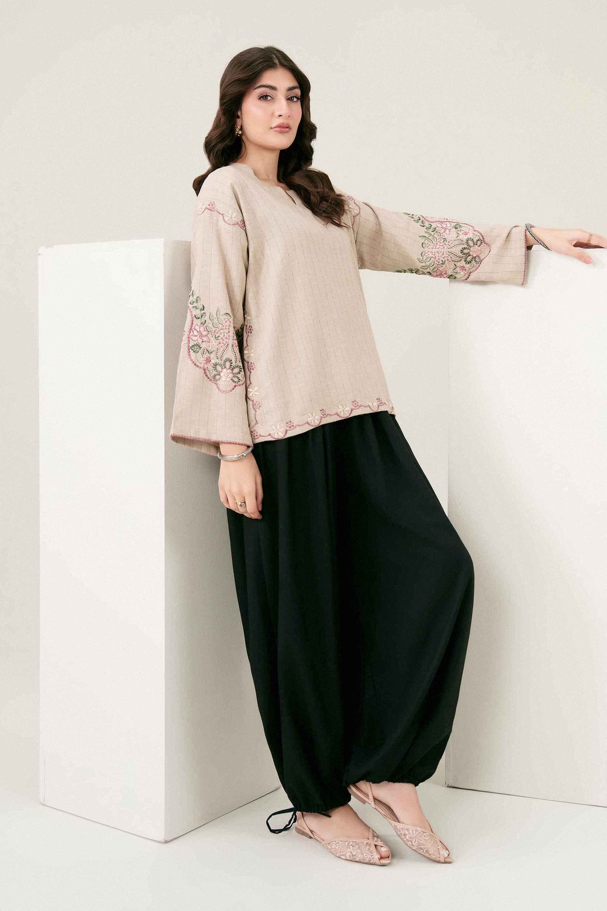 Embroidered Tunic - ST1SE-AURA26WV1-6 for Women - Pret Collection | Nishat | Shop Online
