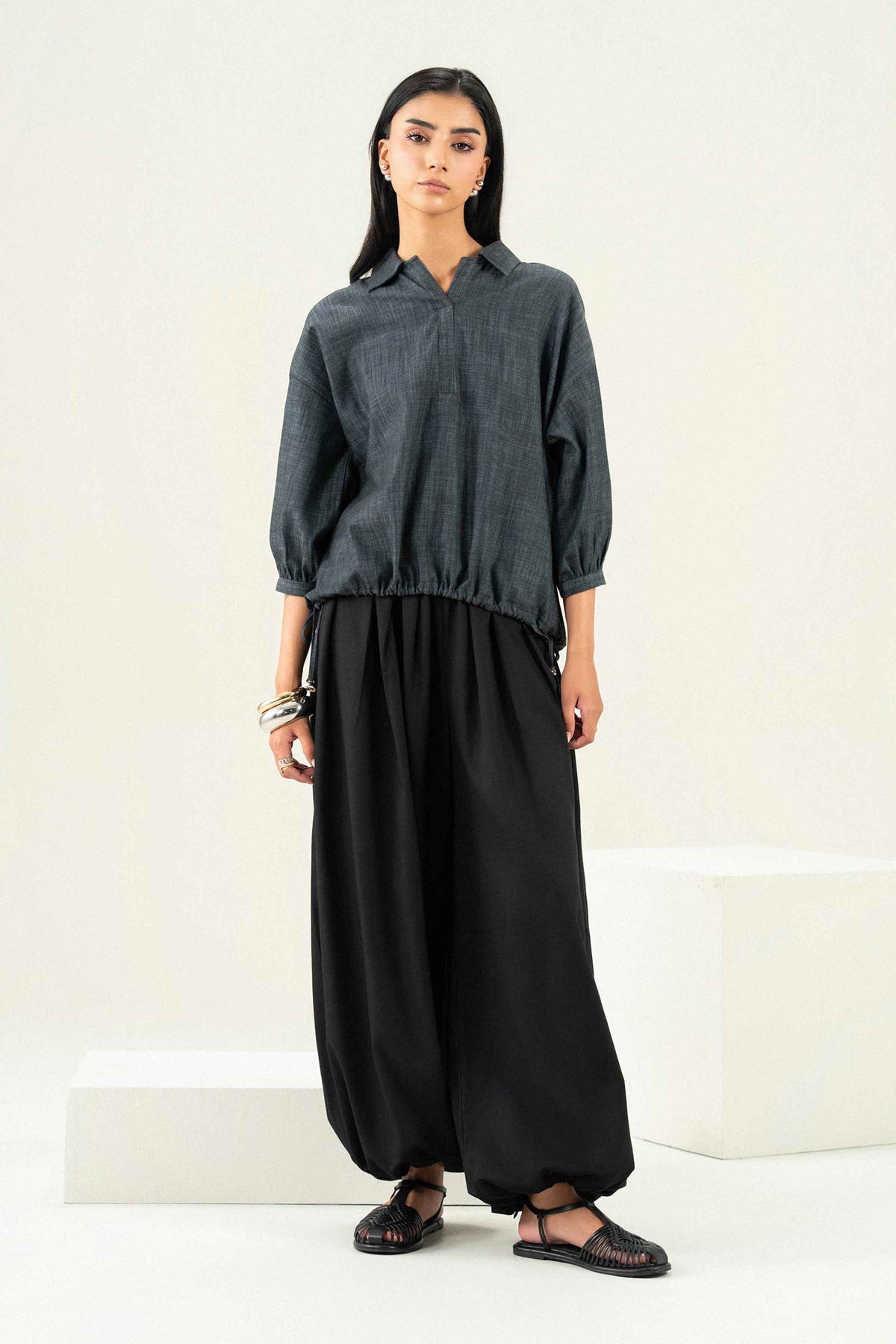 Embroidered Shirt - ST1SE-AURA26WV3-3 for Women - Pret Collection | Nishat | Shop Online