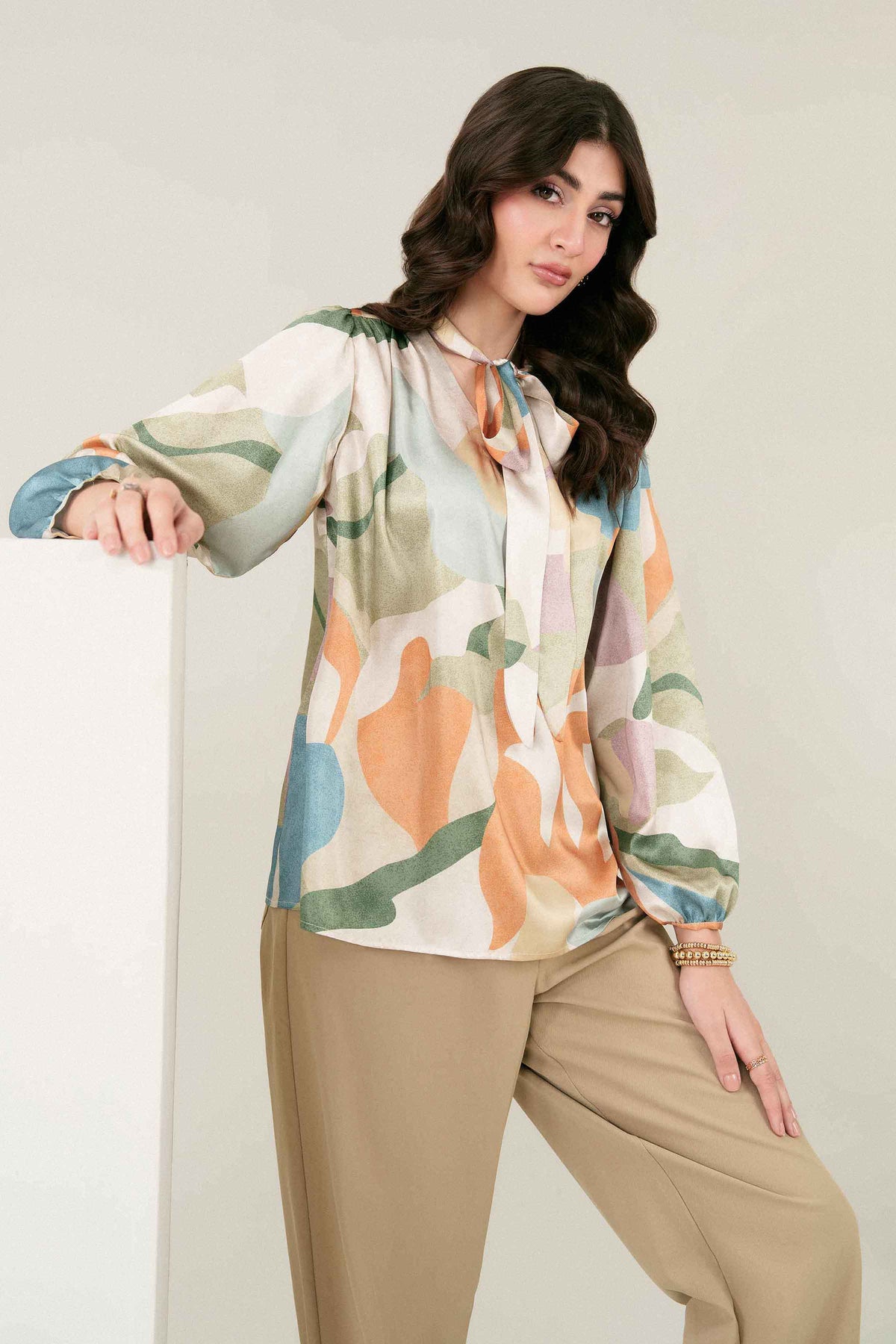 Printed Tunic - ST1SE-AURA26WV3-6 for Women - Pret Collection | Nishat | Shop Online