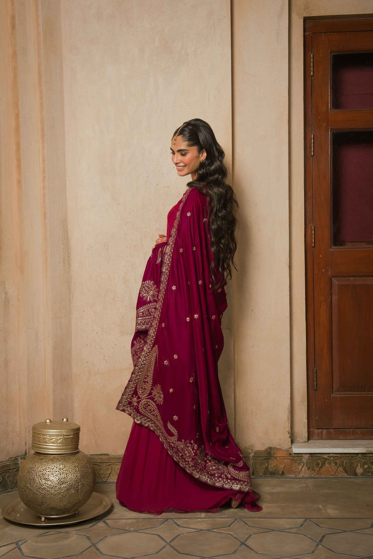 Embroidered Shawl - ST1SE-LUXE26WV1-2 for Women - Pret Collection | Nishat | Shop Online