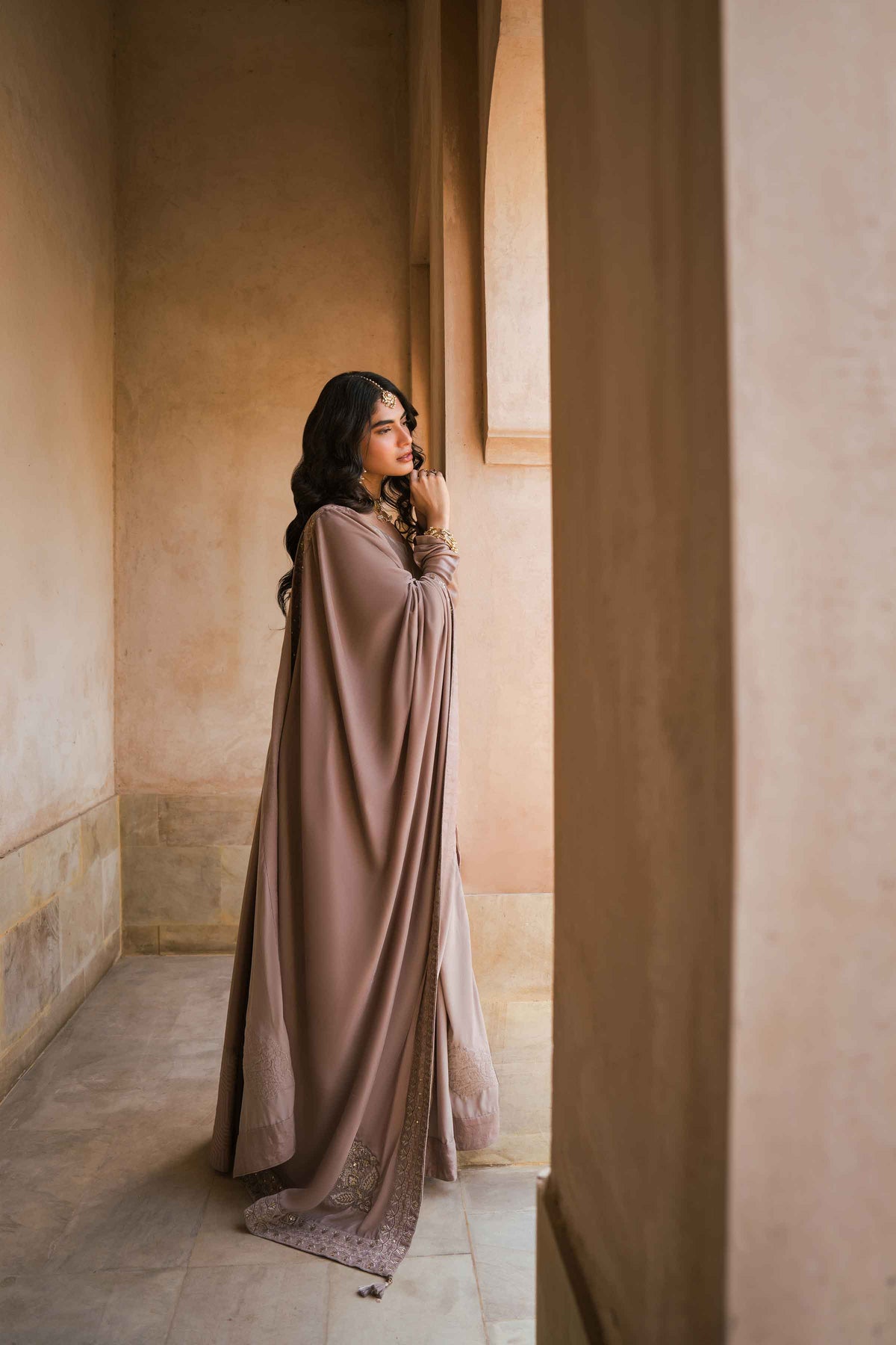 Embroidered Shawl - ST1SE-LUXE26WV1-4 for Women - Pret Collection | Nishat | Shop Online