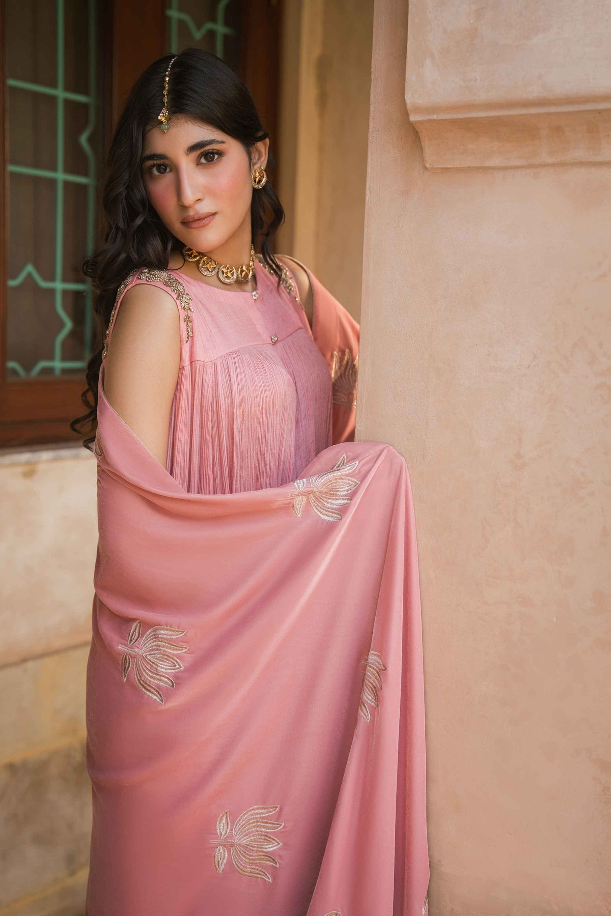 Embroidered Shawl - ST1SE-LUXE26WV1-5 for Women - Pret Collection | Nishat | Shop Online