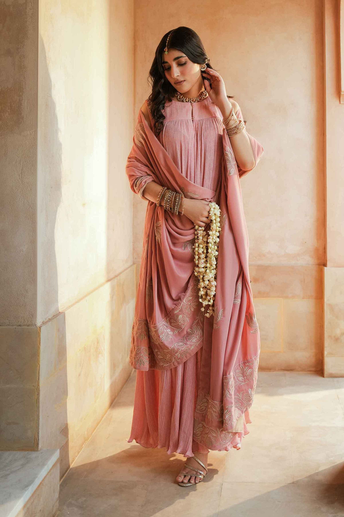 Embroidered Shawl - ST1SE-LUXE26WV1-5 for Women - Pret Collection | Nishat | Shop Online