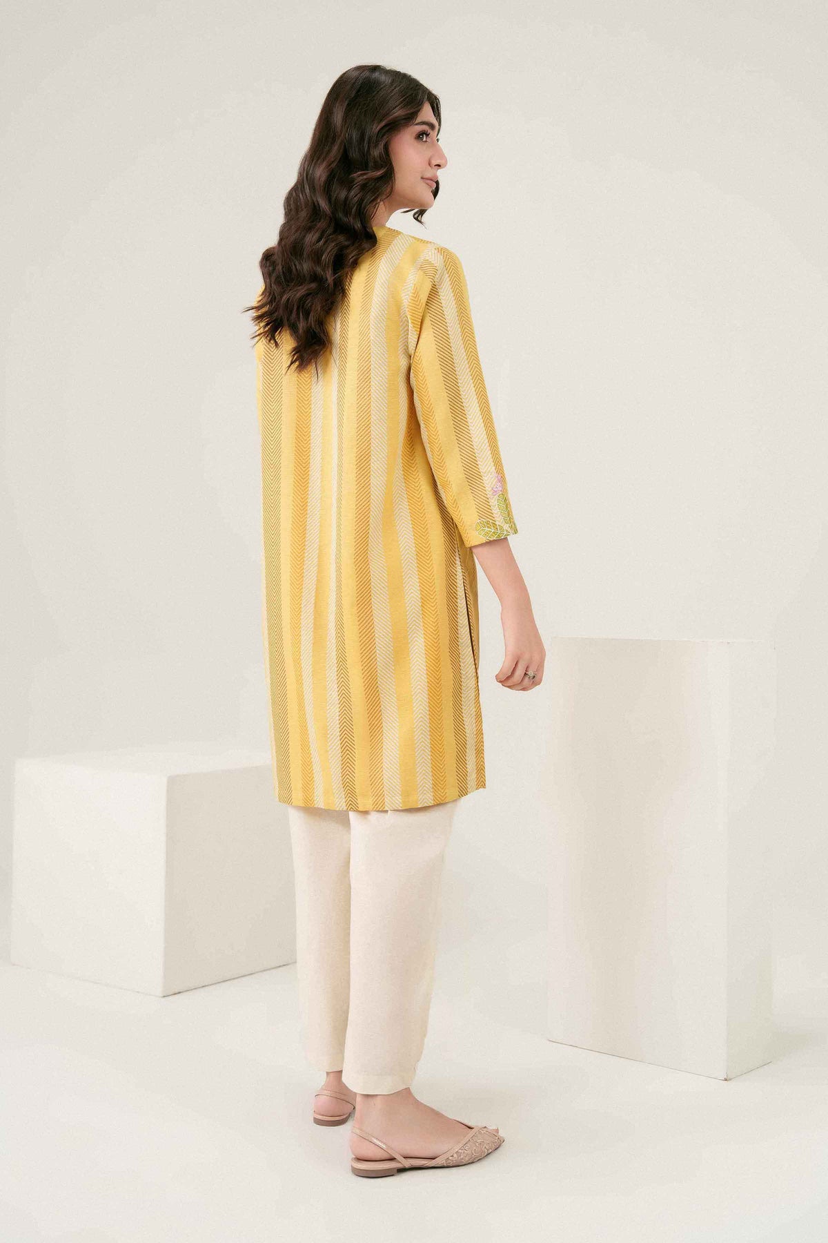 Printed Embroidered Shirt - ST1SE-PRET26WV2-17 for Women - Pret Collection | Nishat | Shop Online