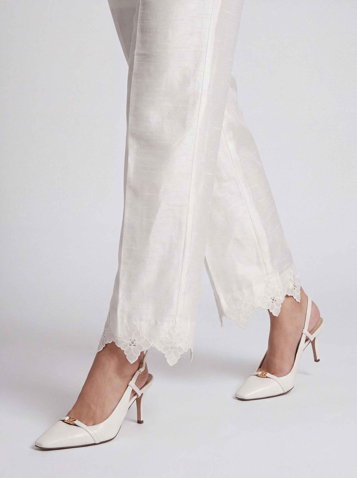 Embroidered Trousers - ST1TE-LUXE26WV2-4