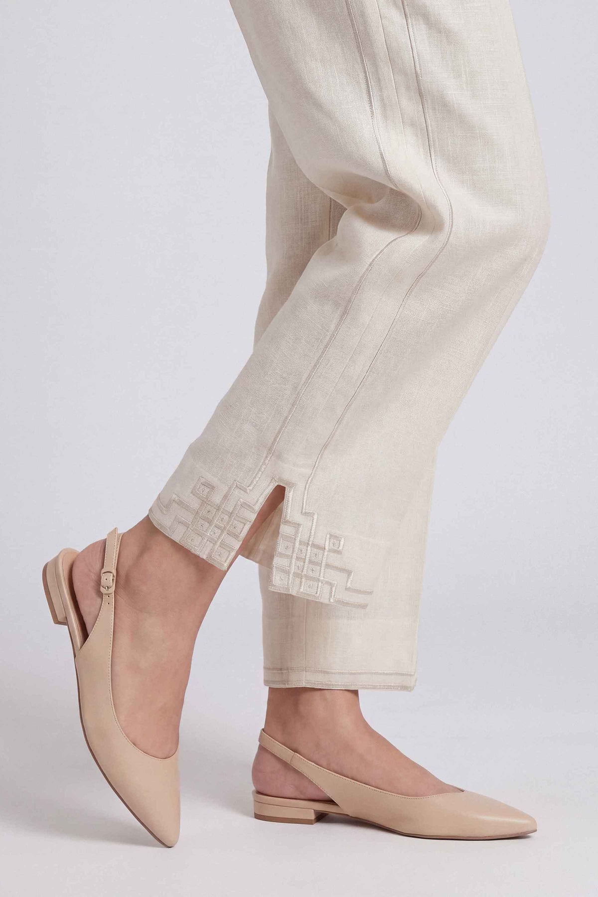 Embroidered Trousers - ST1TE-PRET26WV2-6 for Women - Pret Collection | Nishat | Shop Online