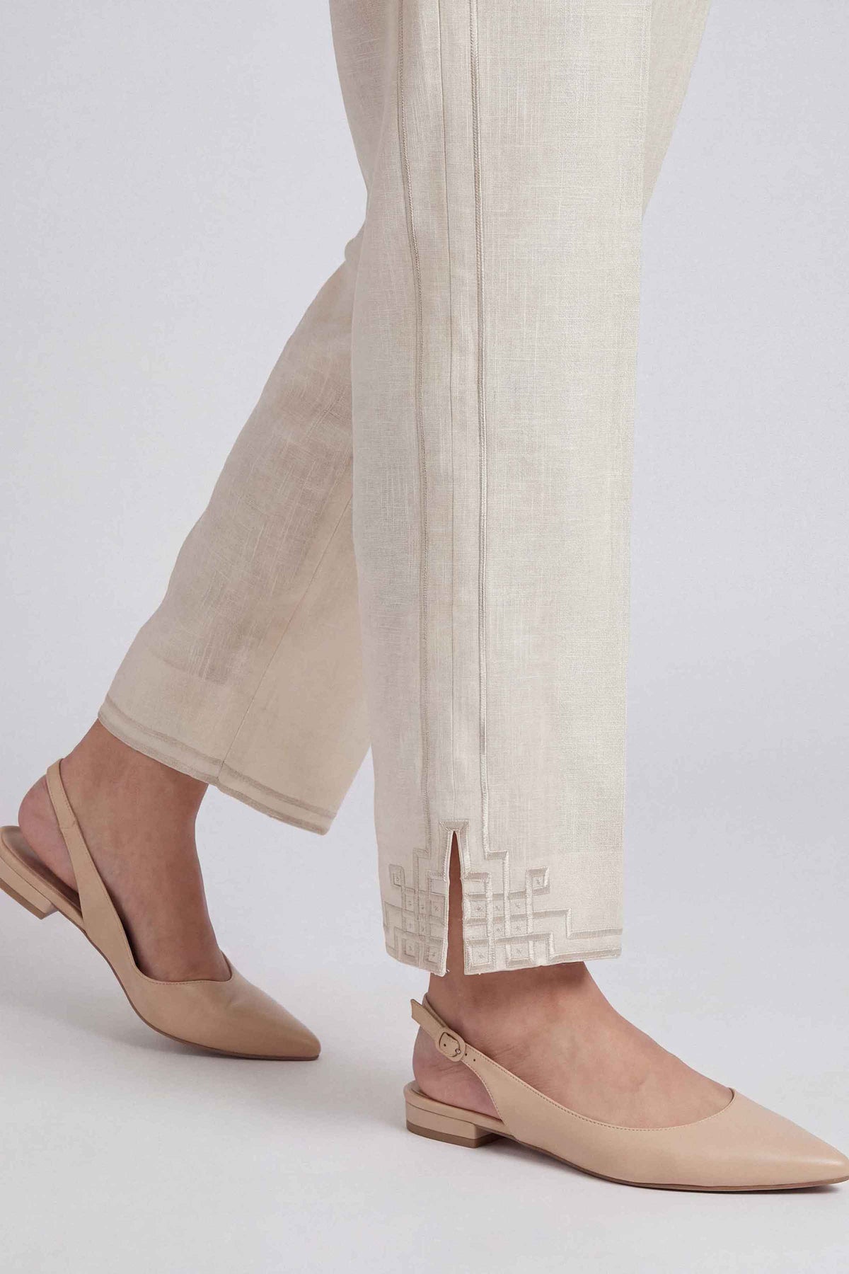Embroidered Trousers - ST1TE-PRET26WV2-6 for Women - Pret Collection | Nishat | Shop Online