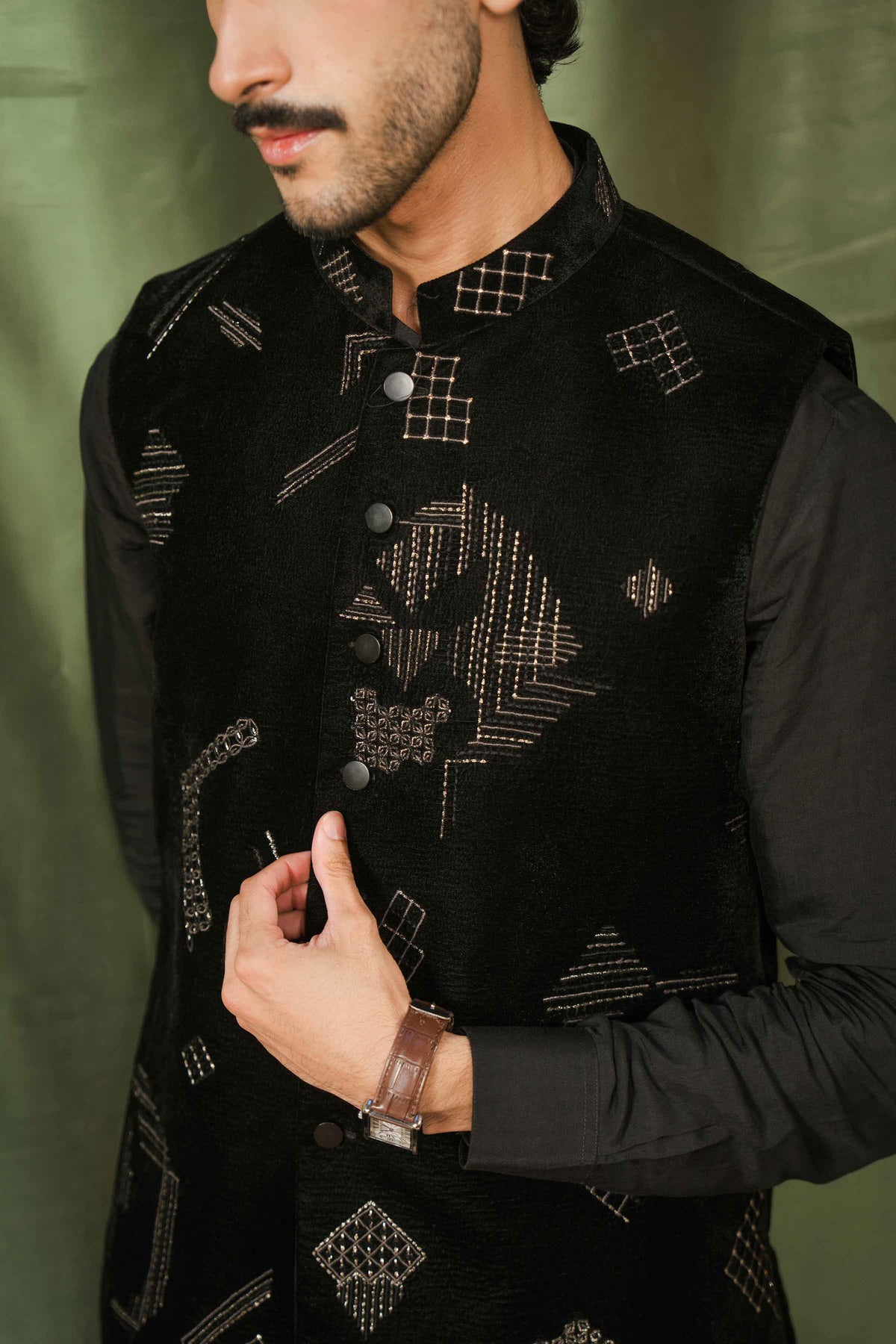 Embroidered Waistcoat - ST1WE-NAQ26WV1-2 for Women - Pret Collection | Nishat | Shop Online