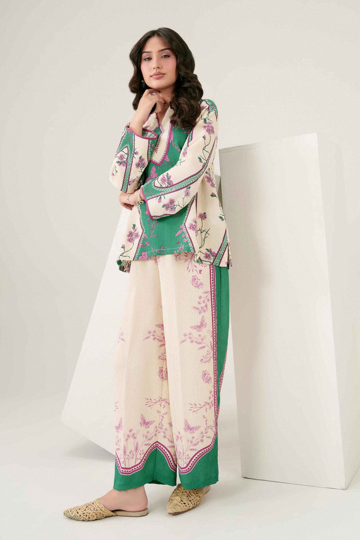 2 Piece - Printed Suit - ST2JS-AURA26WV1-6 for Women - Pret Collection | Nishat | Shop Online