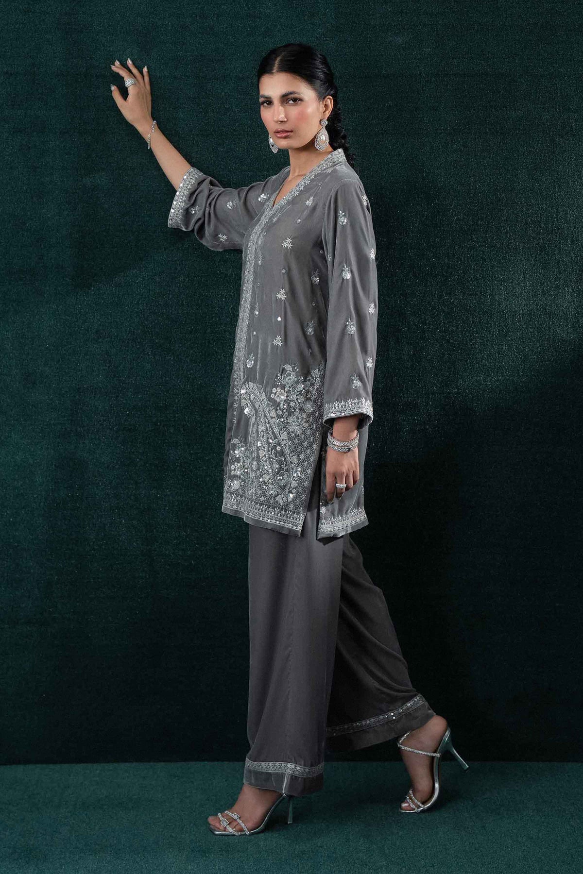 2 Piece - Embroidered Suit - ST2PE-BOUT26WV1-14