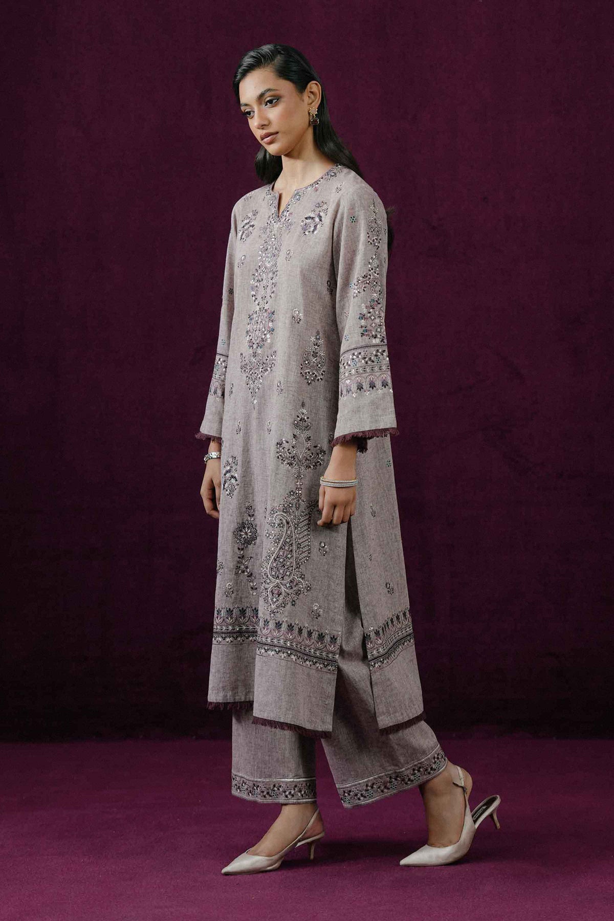 2 PIECE - EMBROIDERED SUIT - ST2PE-BOUT26WV2-15 for Women - Boutique Collection | Nishat | Shop Online